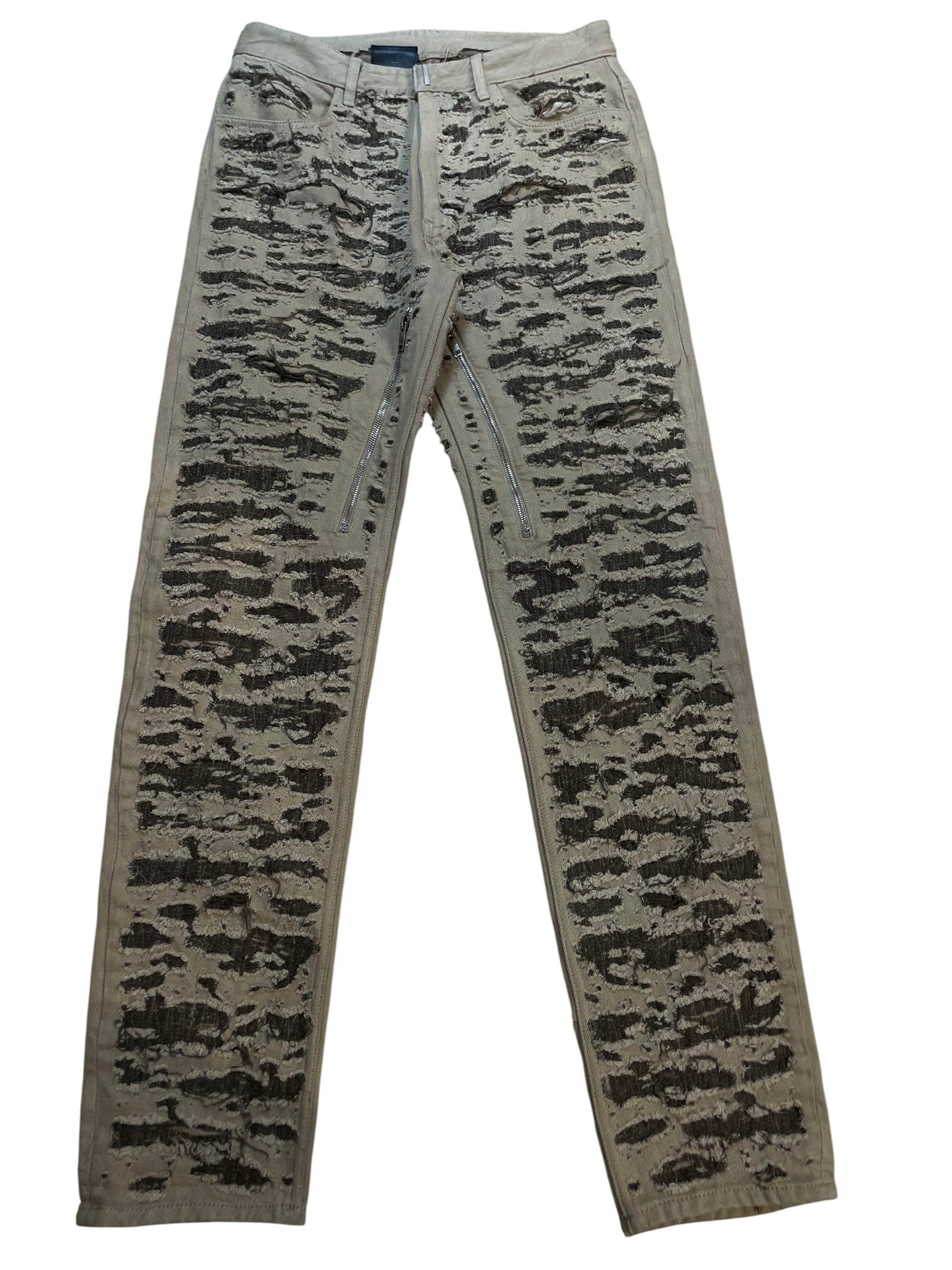 Givenchy Ribbed Olive Jeans