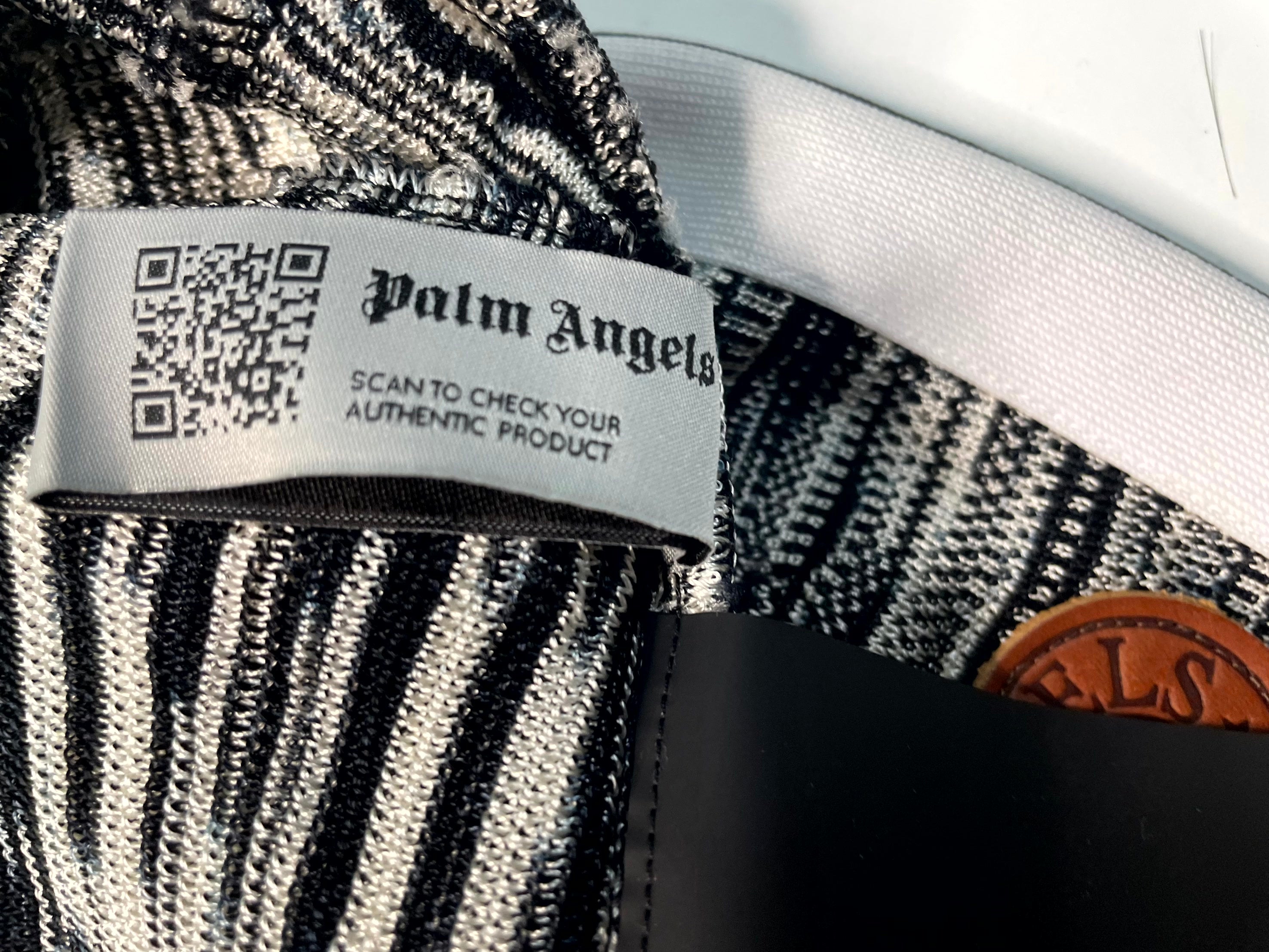 Palm Angels Massoni Zebra Track Pants