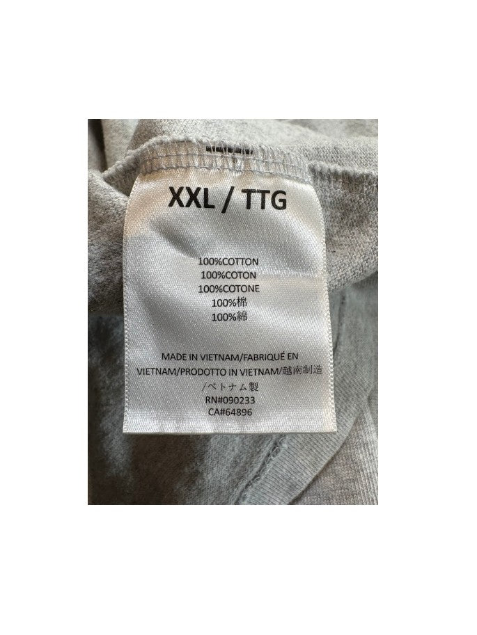 Essentials "3D Silicon Applique Heather" Grey Sweater
