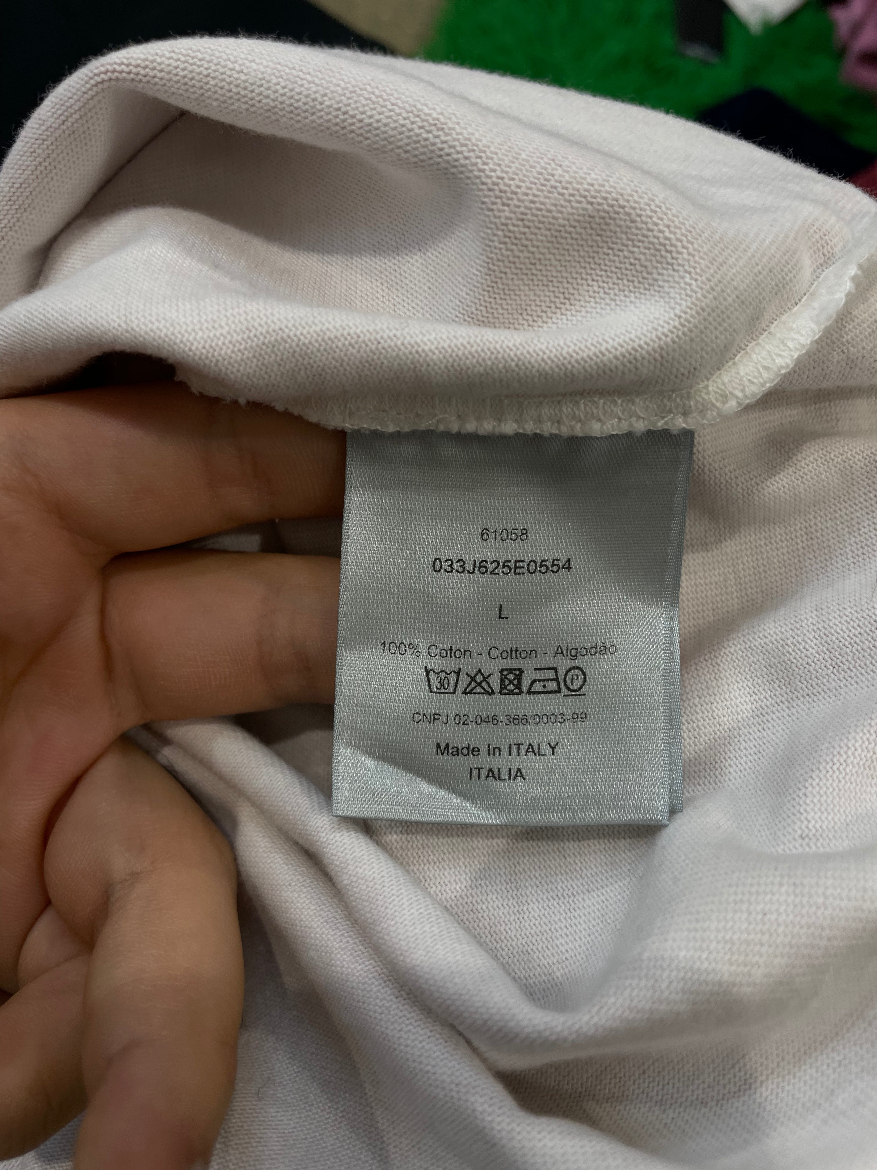 Dior Tee Pink Used Large