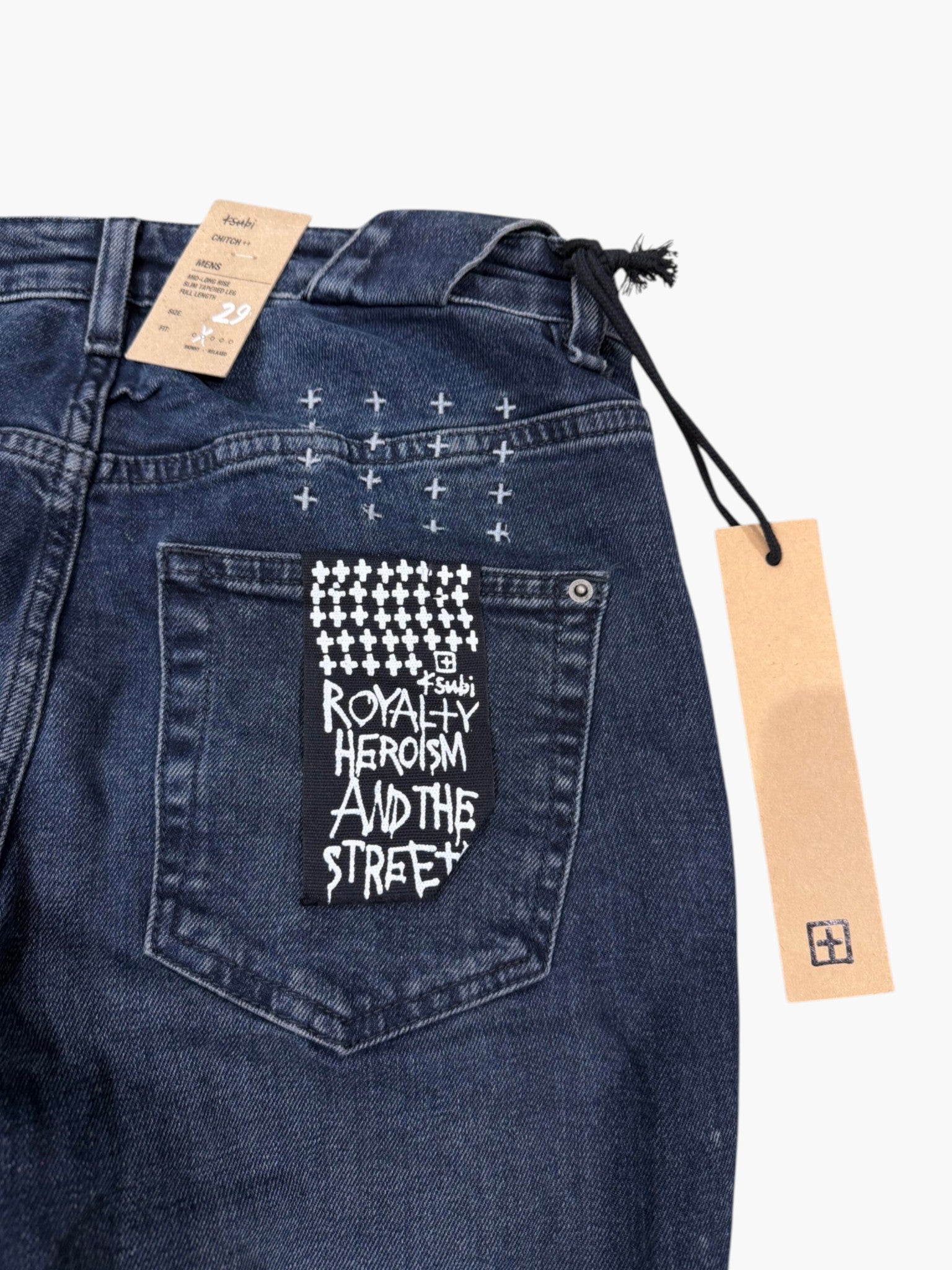 Ksubi Dark Navy Wash Jeans