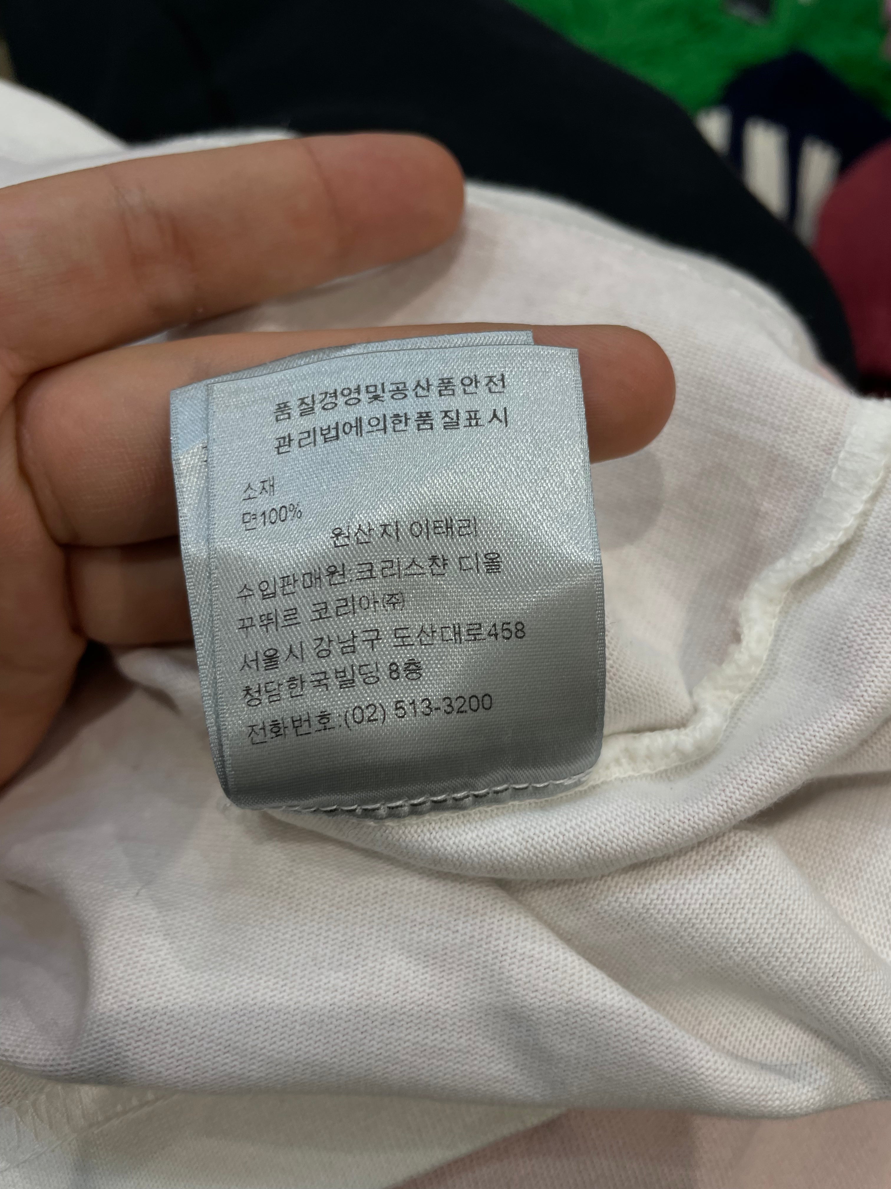 Dior Tee Pink Used Large