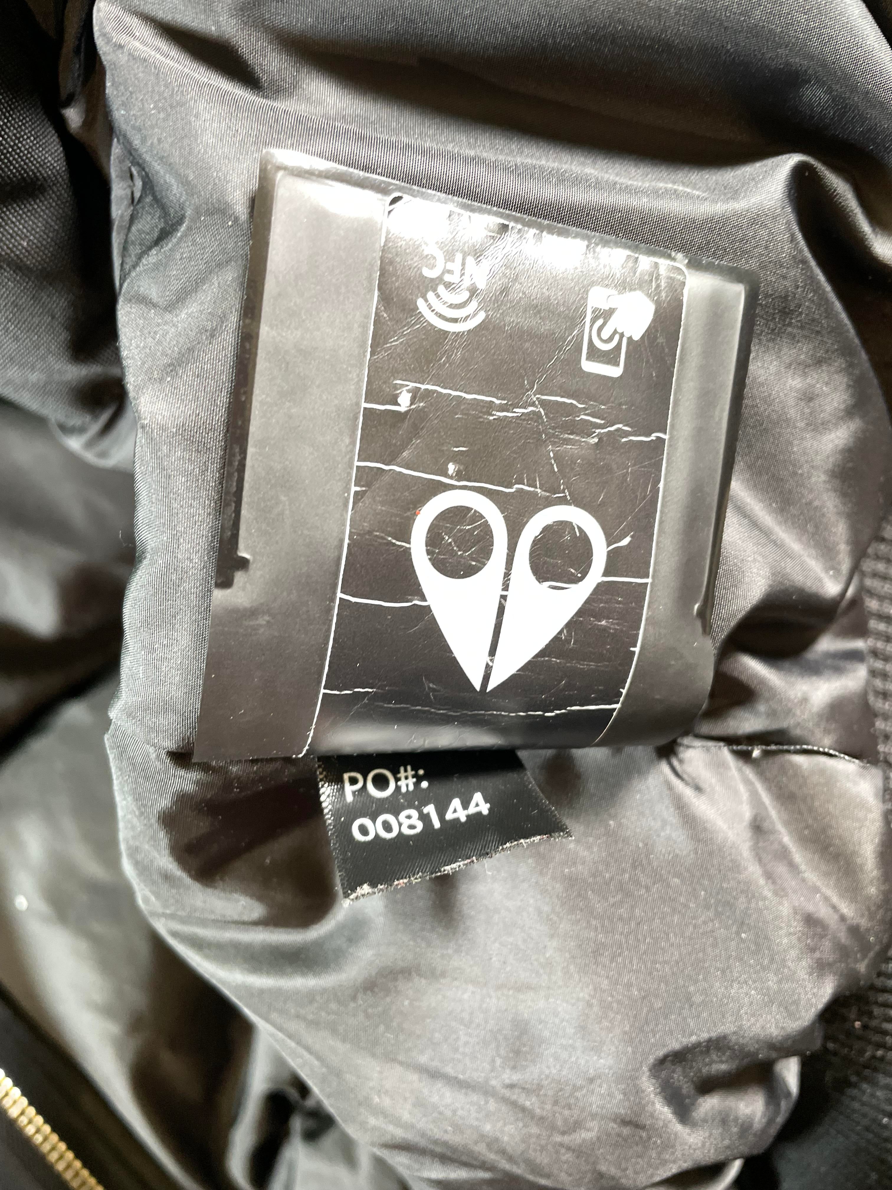Moose Knuckles Black Bomber Jacket