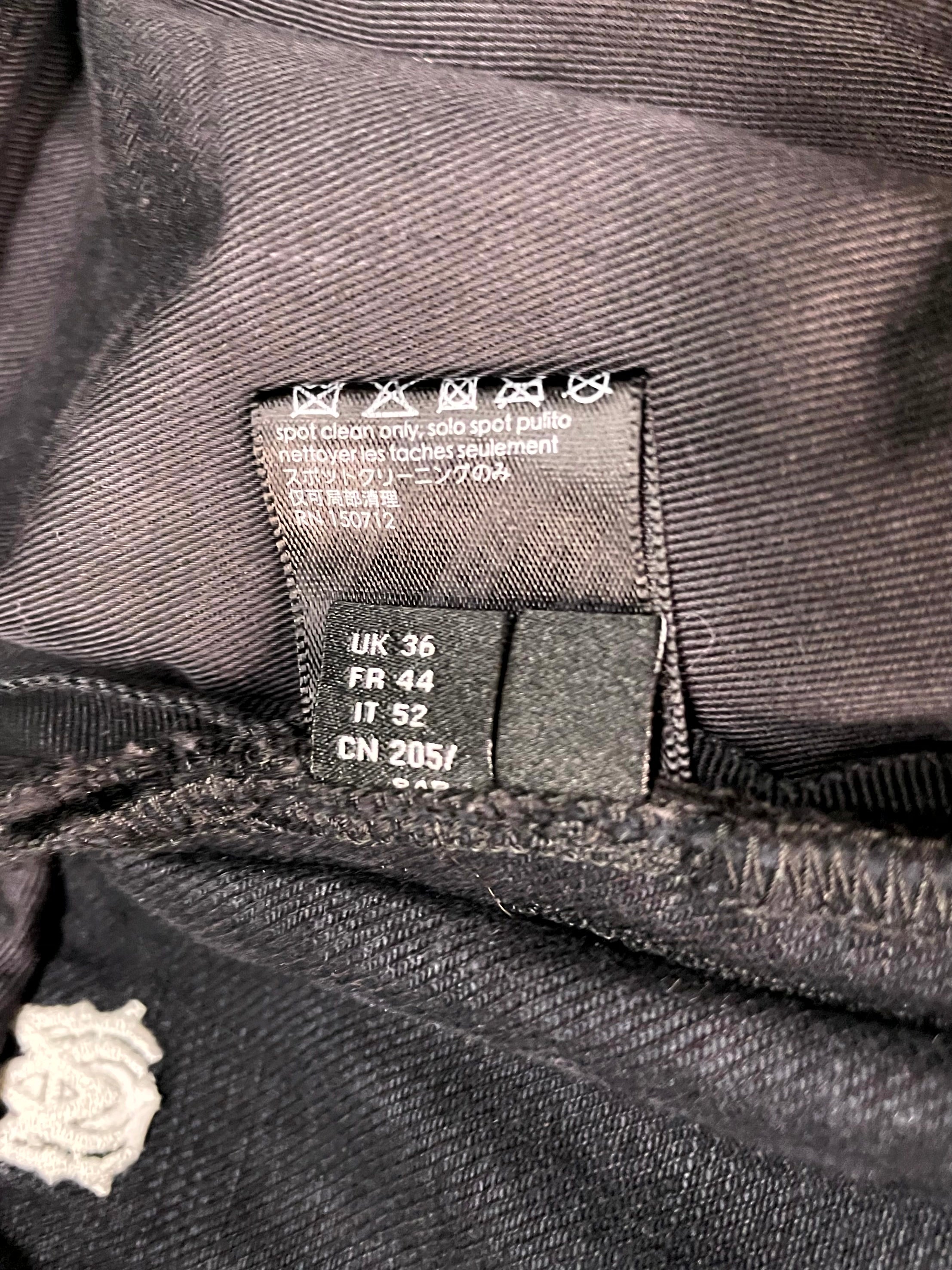 Amiri All Over Logo Thrasher Black Jeans