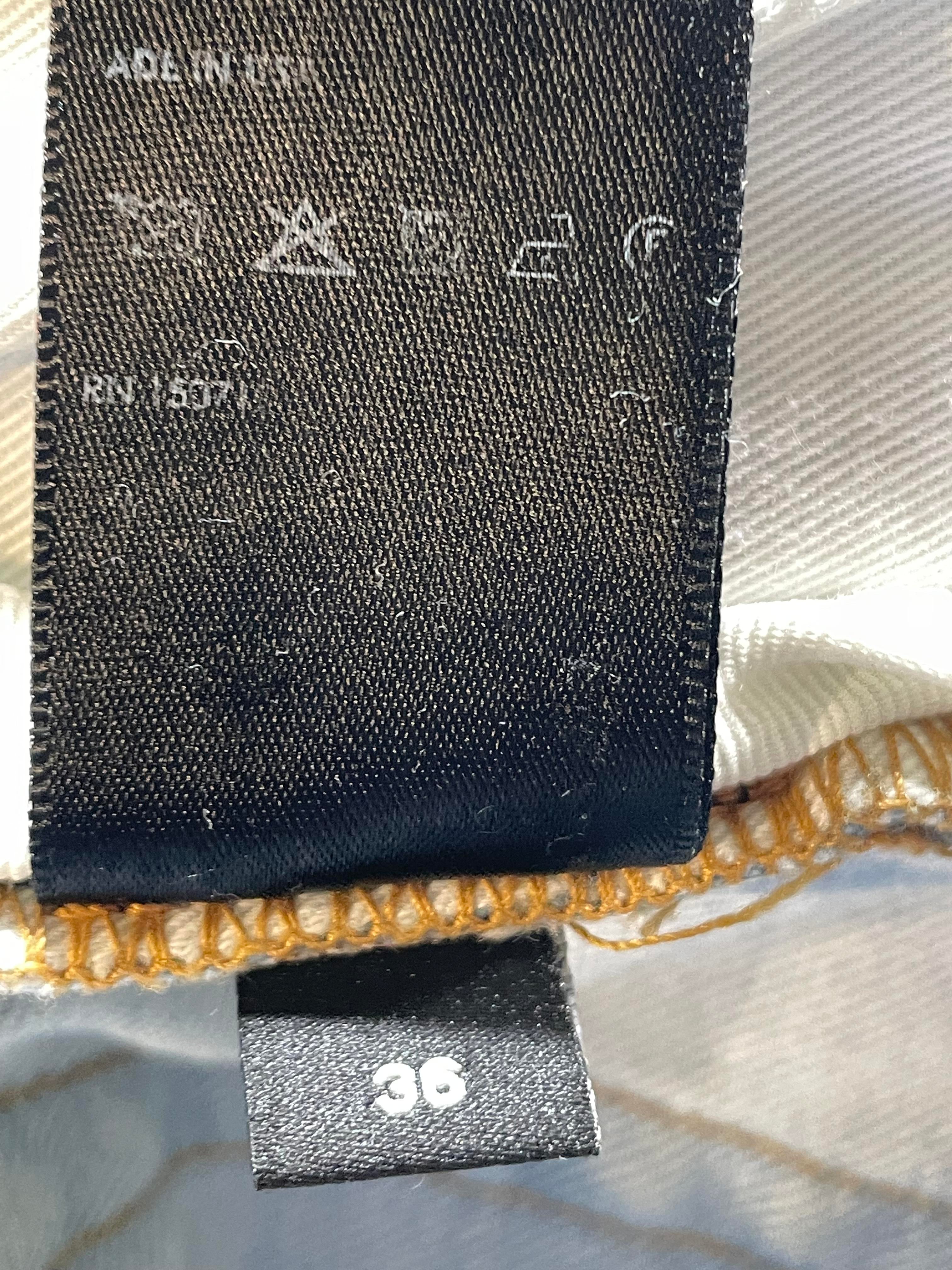 Amiri MX1 Camo Patch Light Wash Jeans