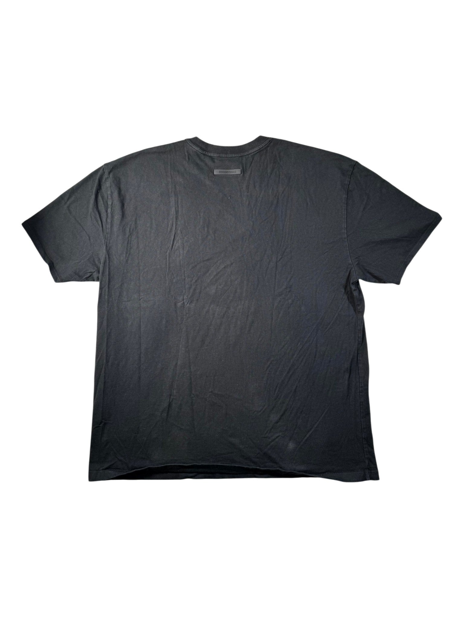 Essentials "FOG" Jet Black Tee
