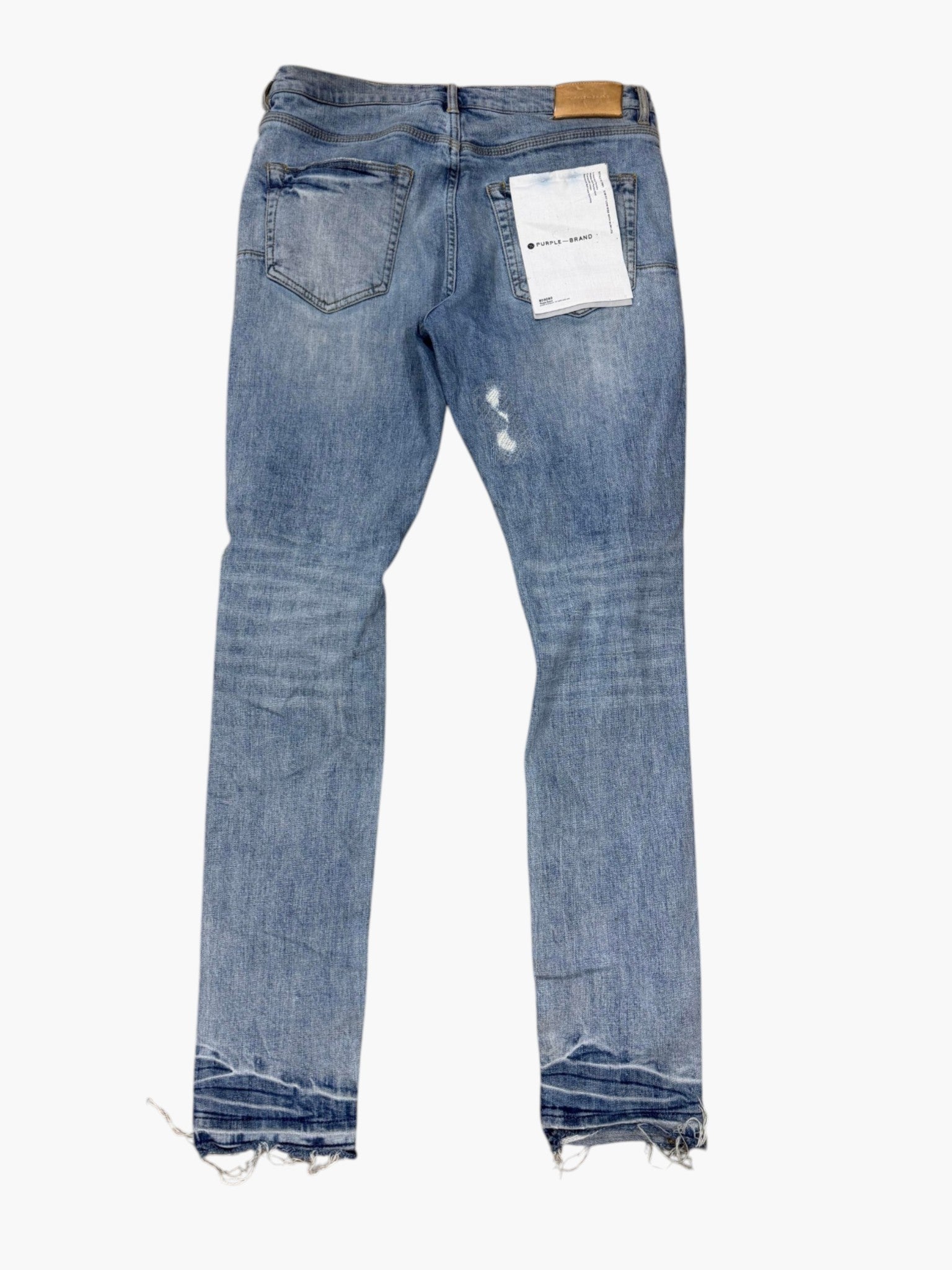Purple Brand Distressed Light wash Jeans