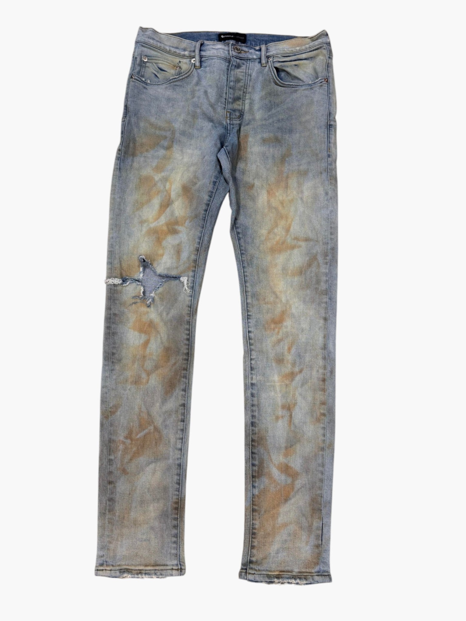 Purple Vintage Wash Jeans