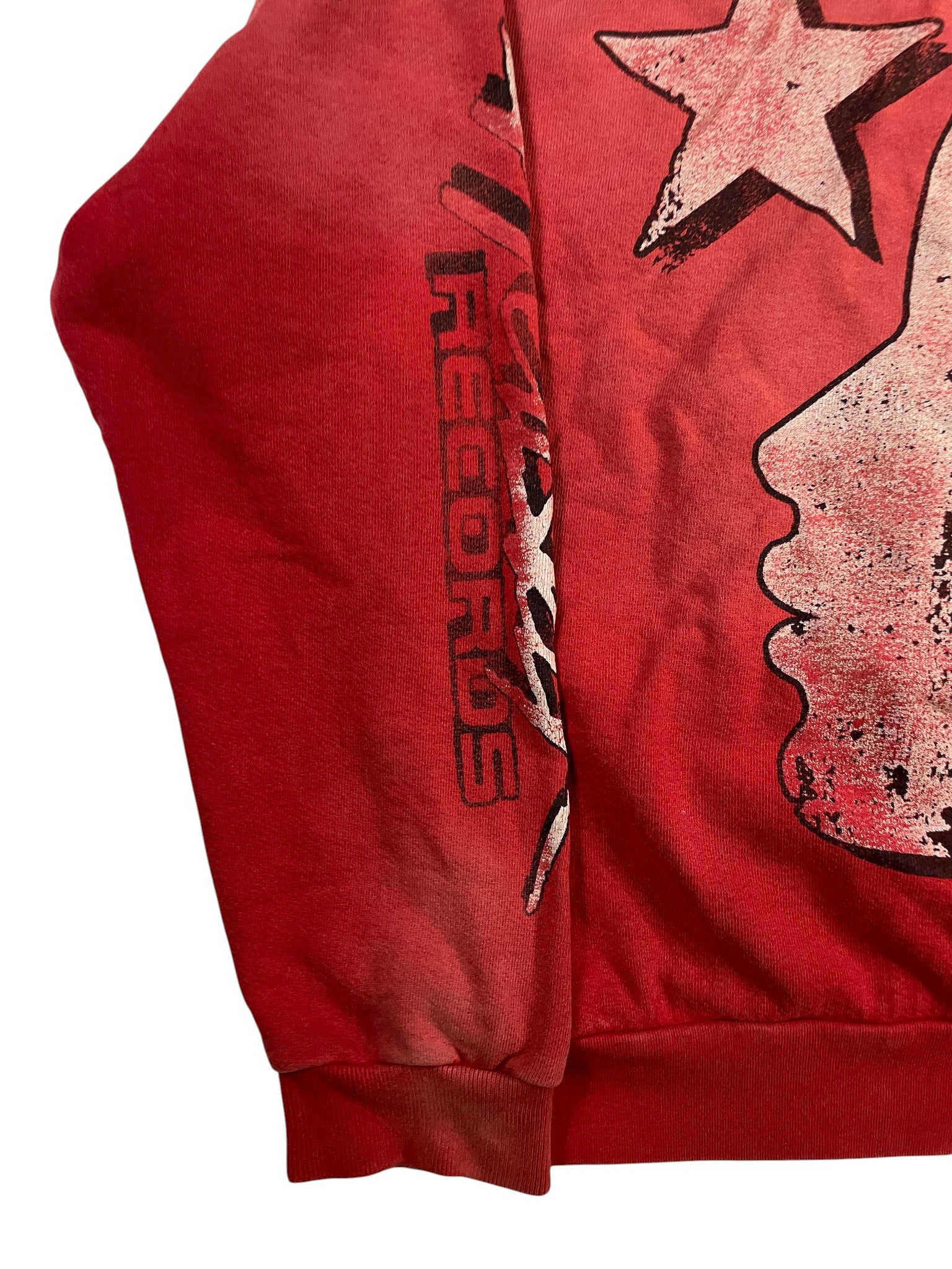 Hellstar 'Records' Red Hoodie