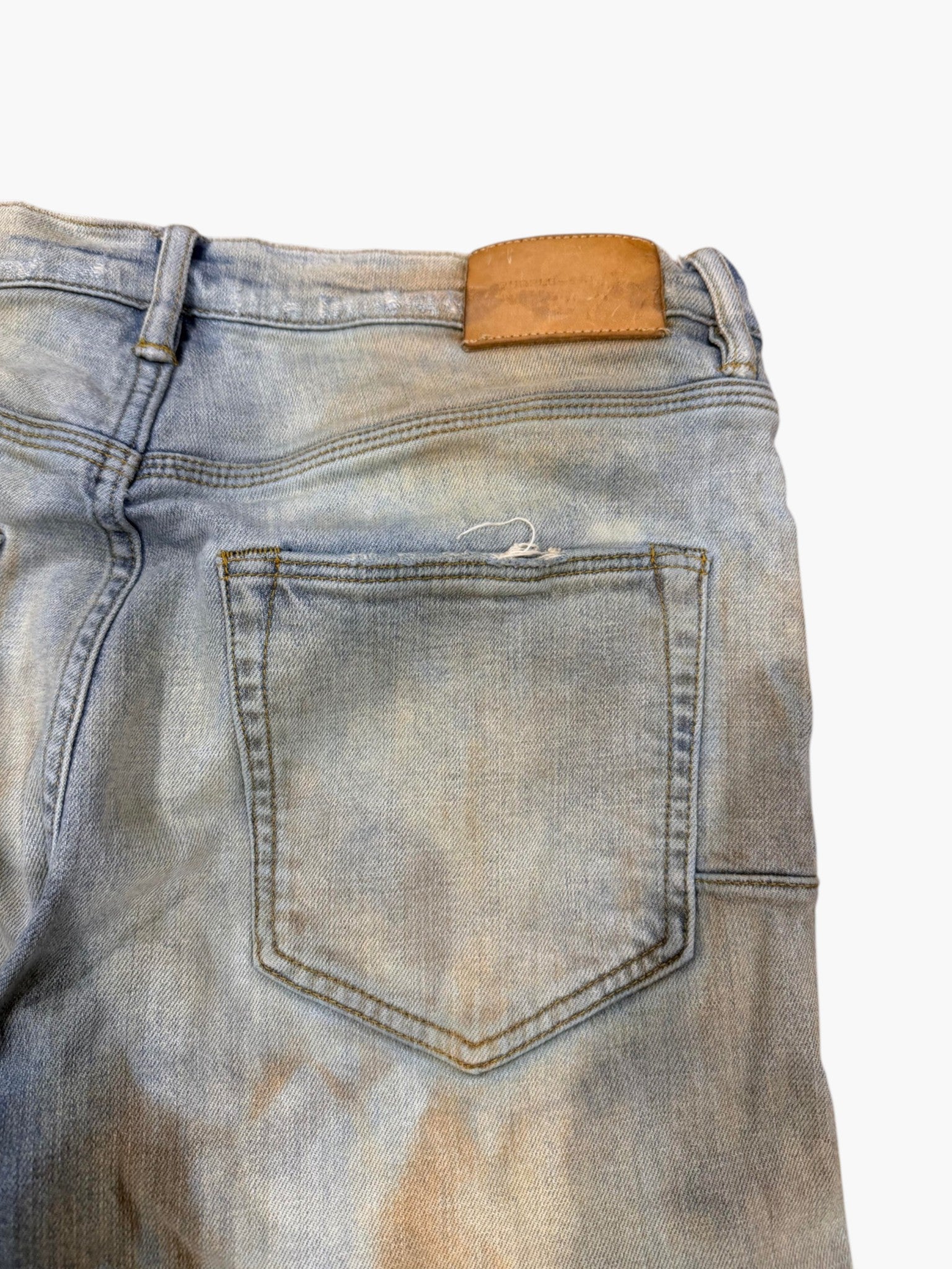 Purple Vintage Wash Jeans