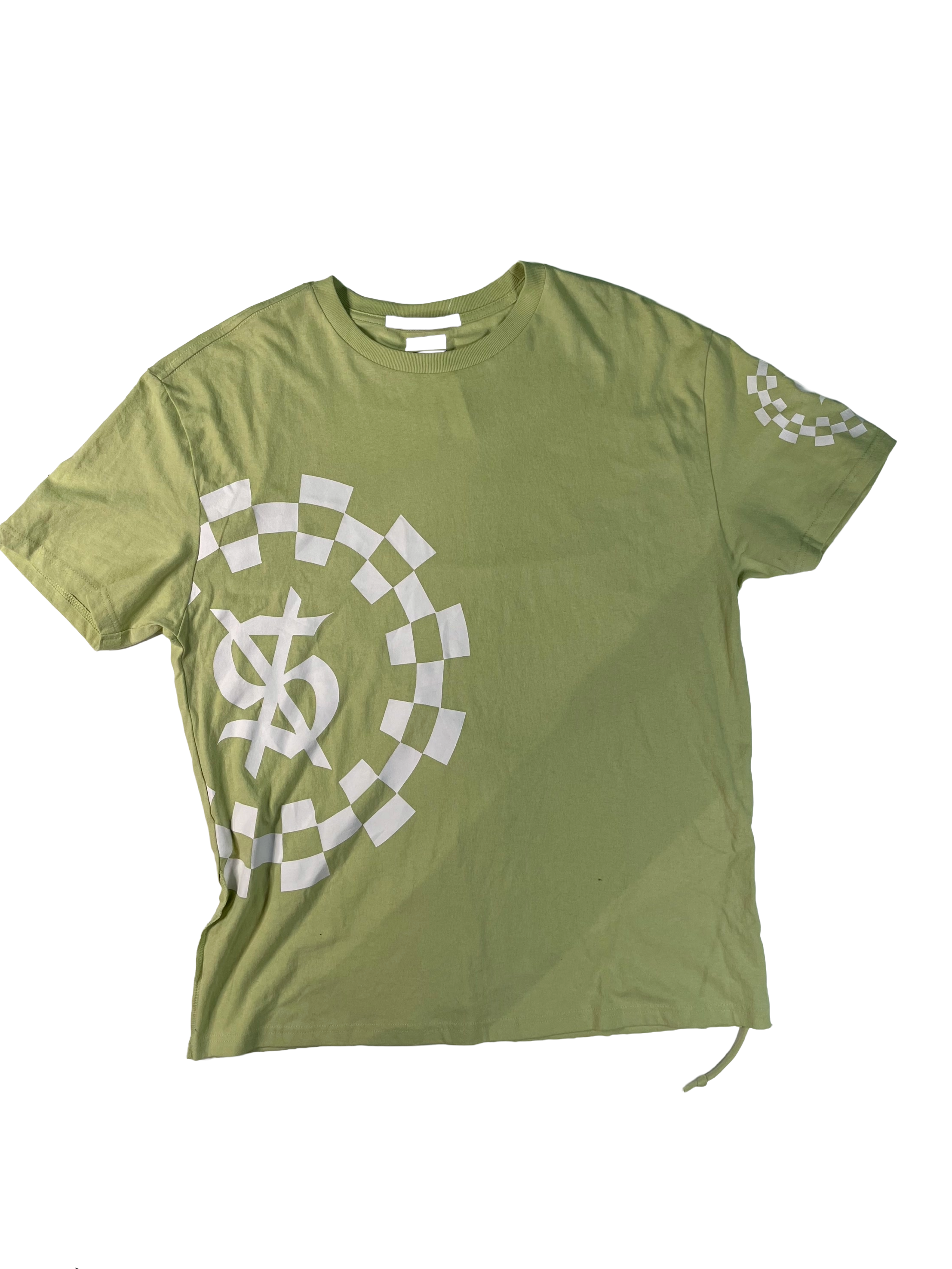 Ksubi Lime & White Tee