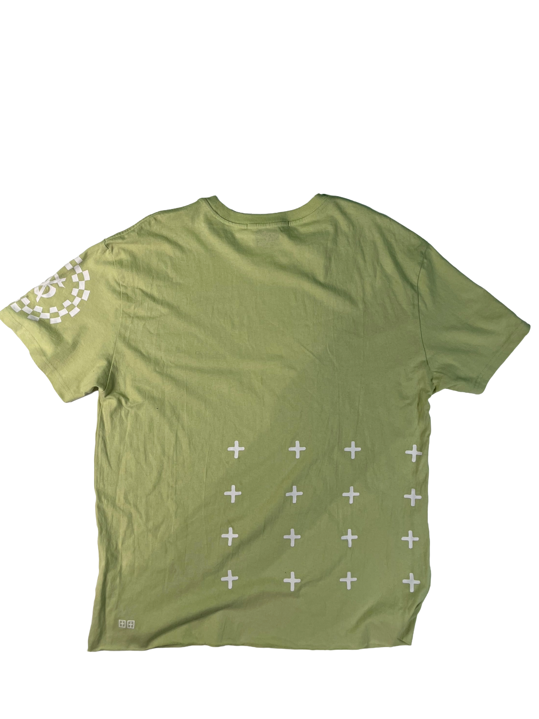 Ksubi Lime & White Tee