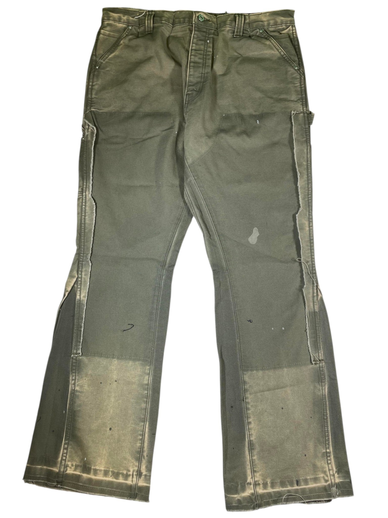 Gallery Dept Flared Olive Jeans