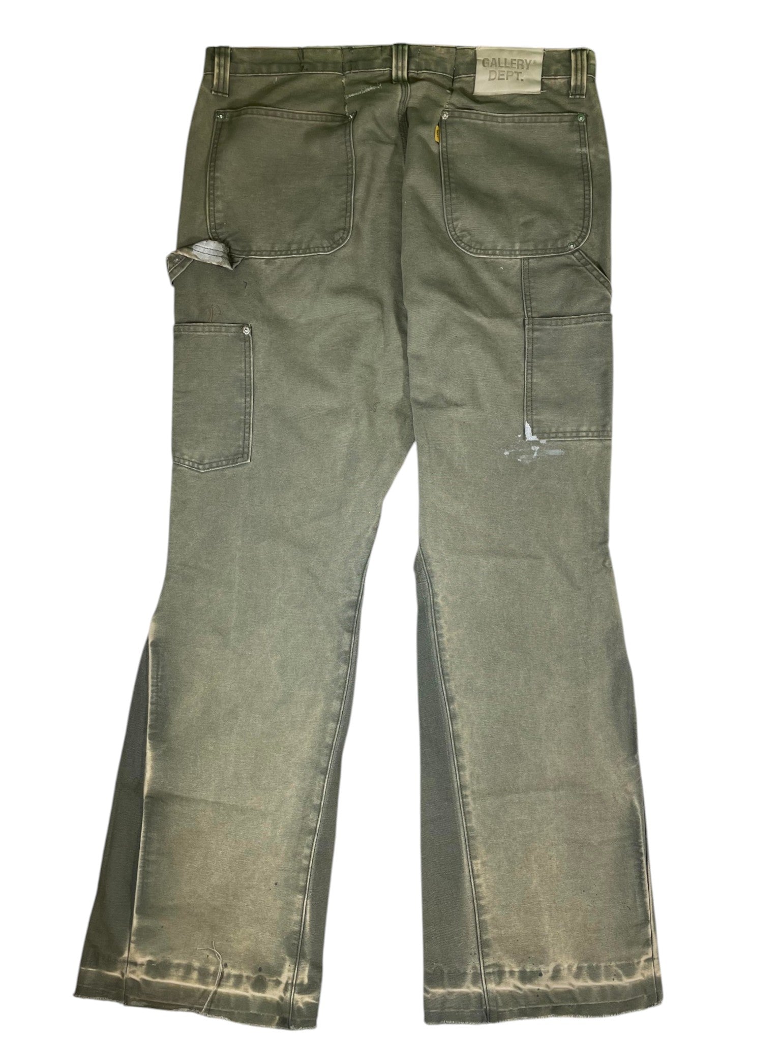 Gallery Dept Flared Olive Jeans
