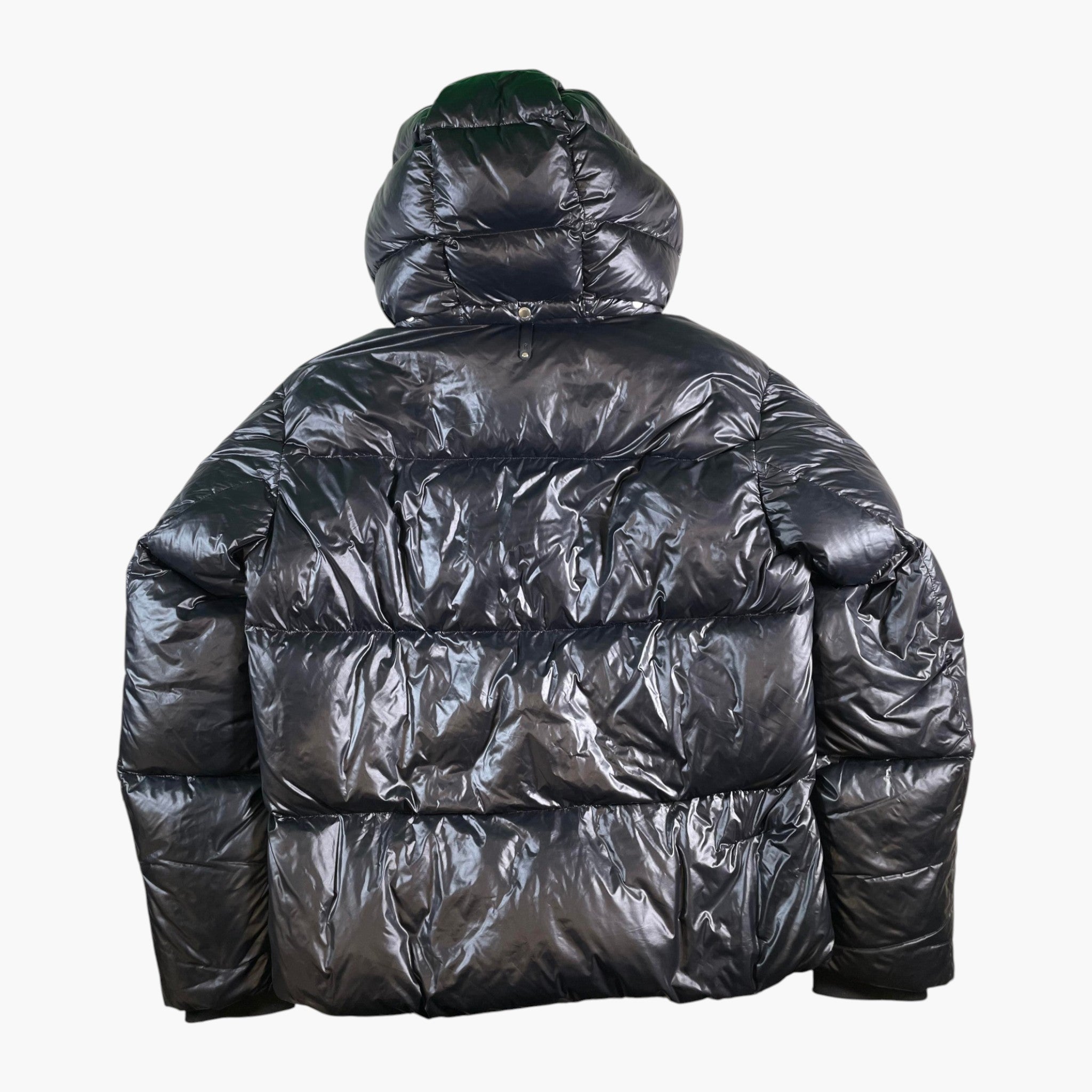 Mackage Black Sleeve Logo Puffer Jacket