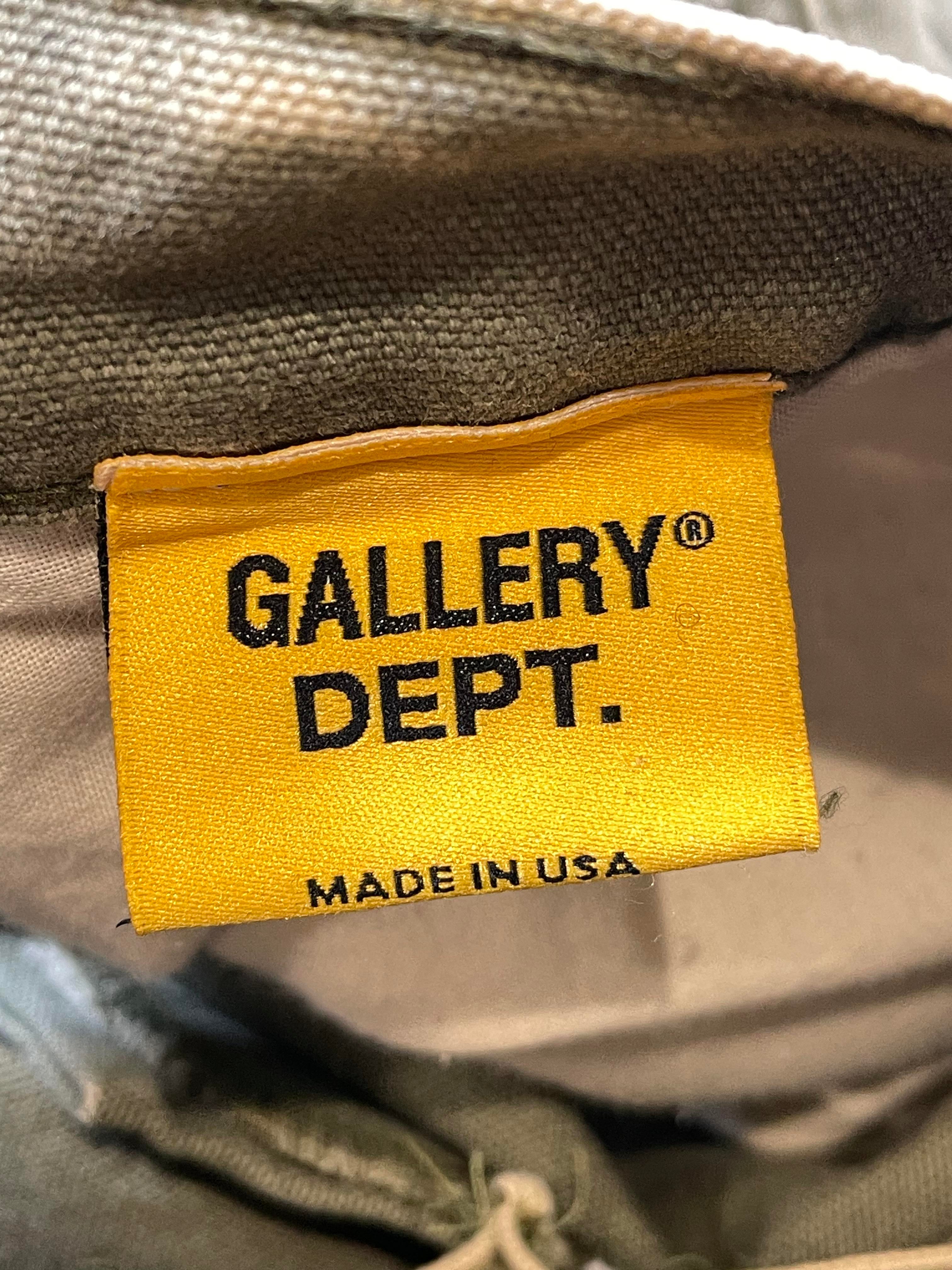 Gallery Dept Flared Olive Jeans