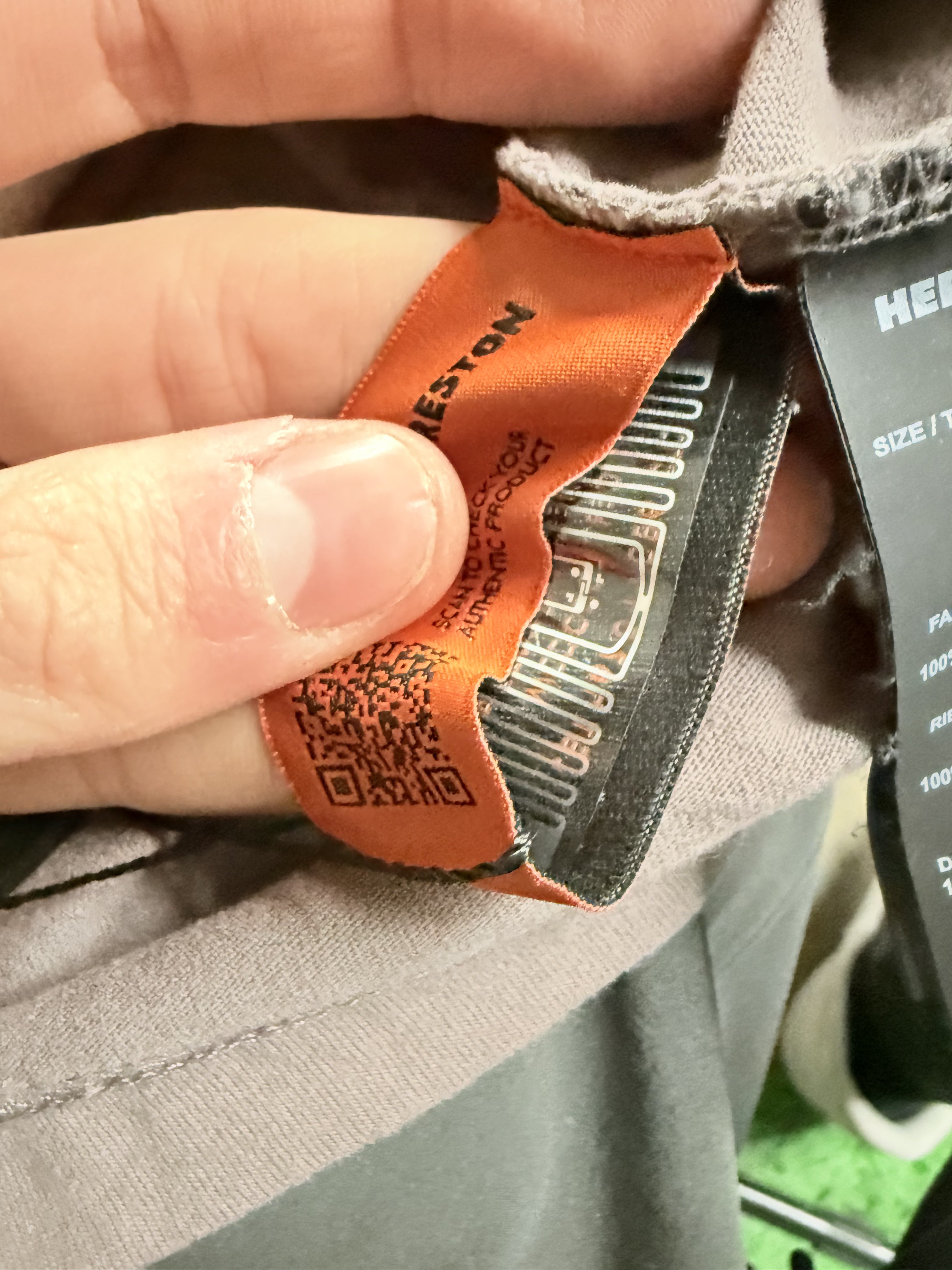 Heron Preston Swan Taupe Tee