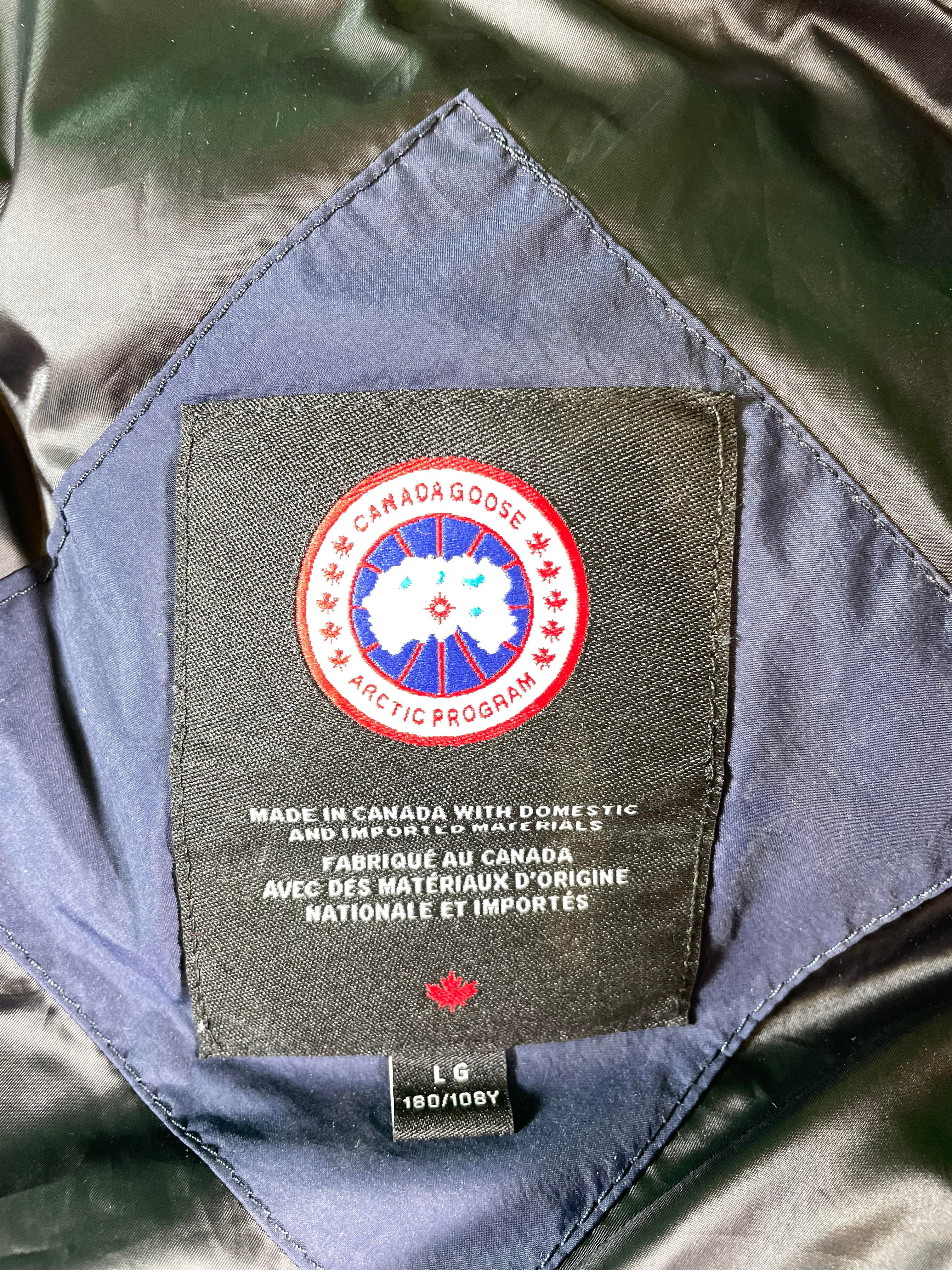 Canada Goose Navy Puffer Vest