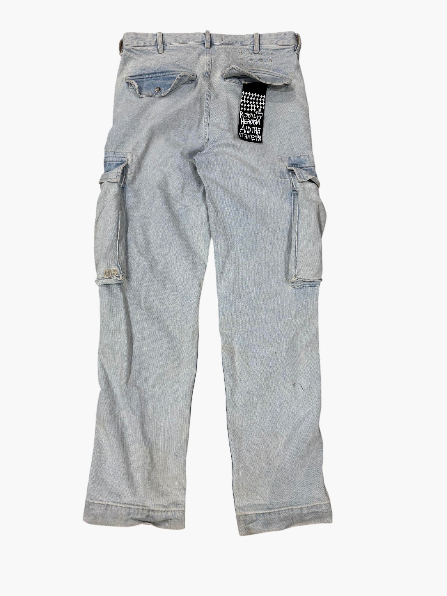 Ksubi Cargo Light Wash Pants