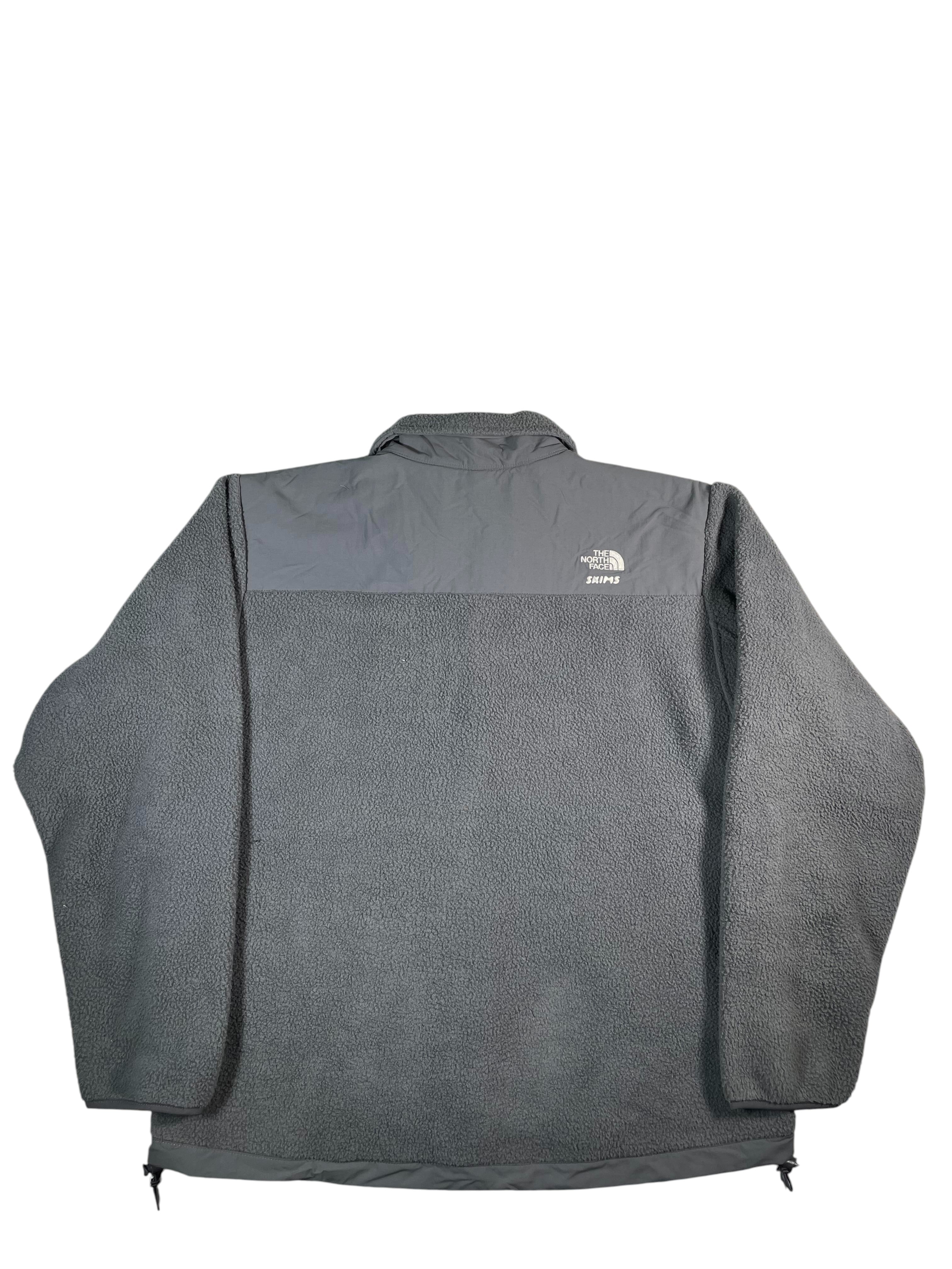 The North Face x Skims Tech Gunmetal Grey Fleece Jacket