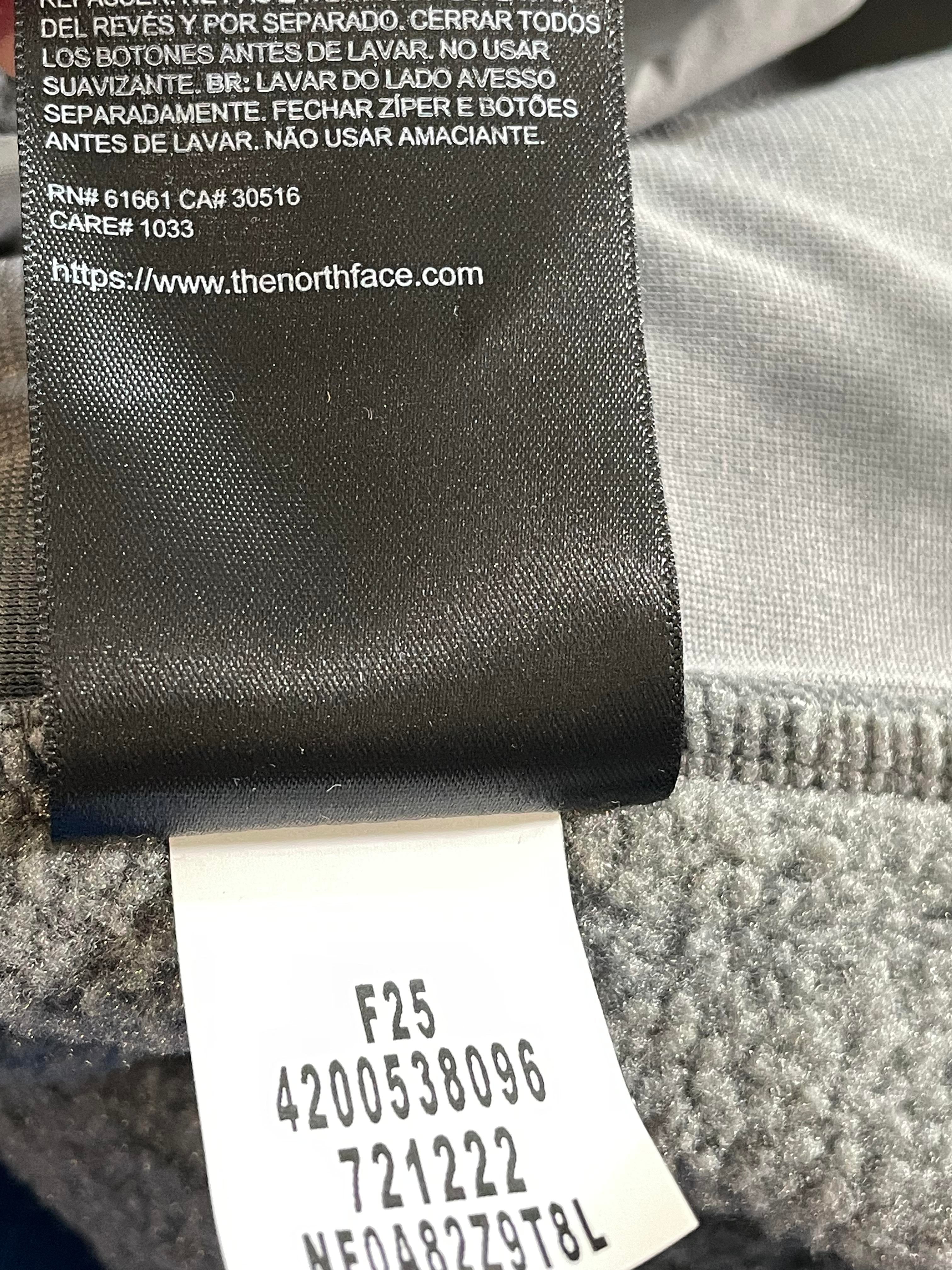 The North Face x Skims Tech Gunmetal Grey Fleece Jacket