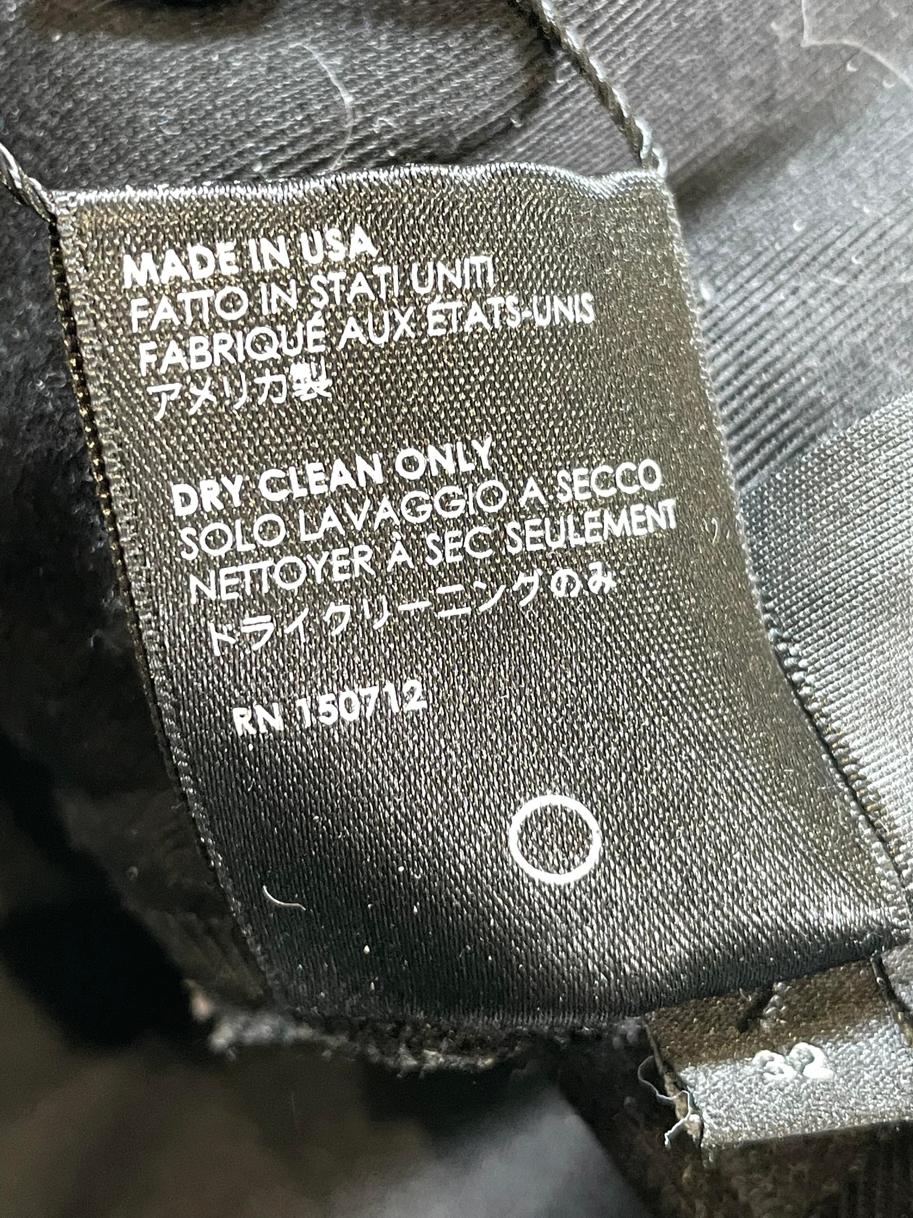Amiri Cheetah Zipper Black Jeans