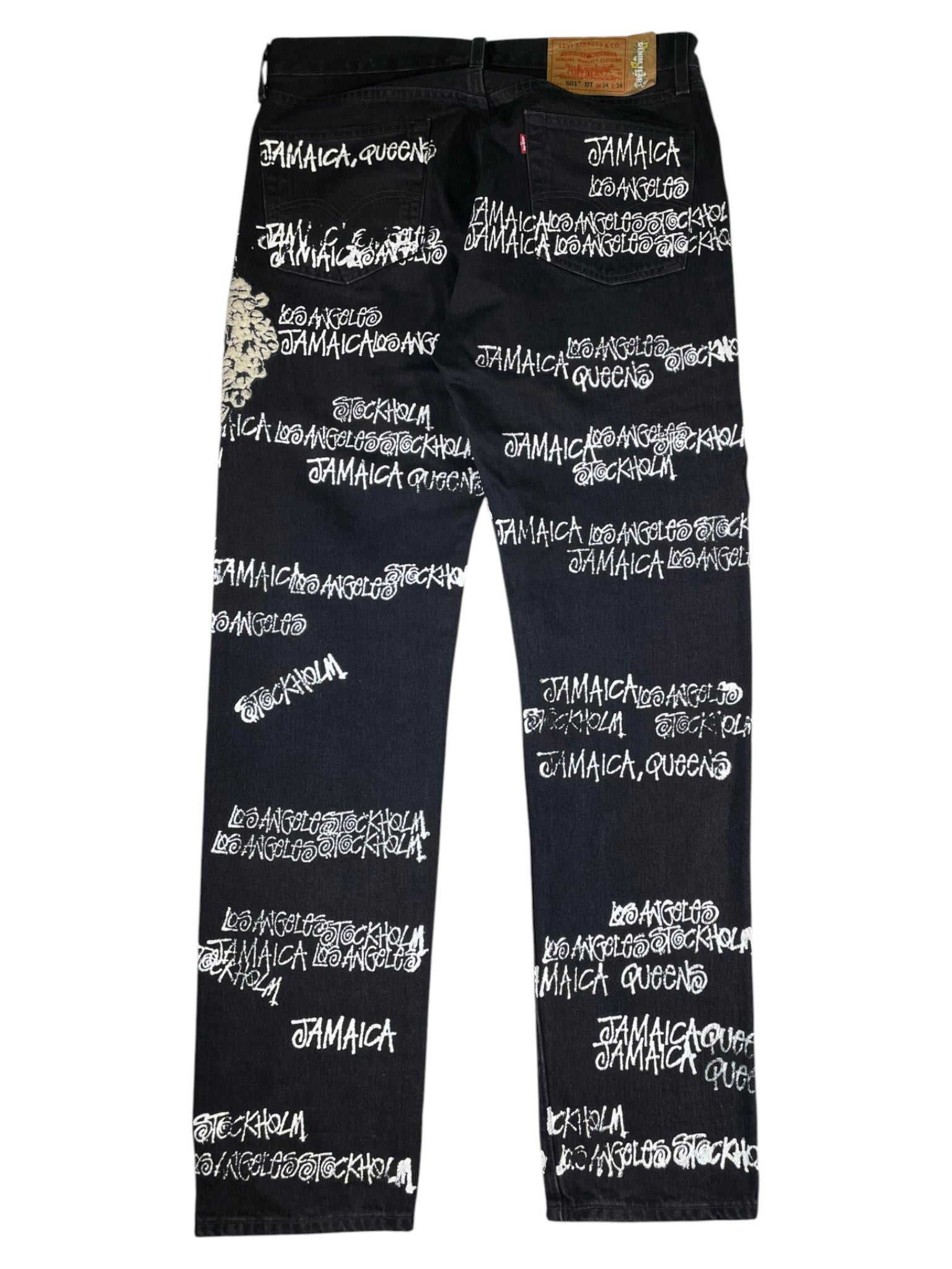 Denim Tears CPFM Black Jeans