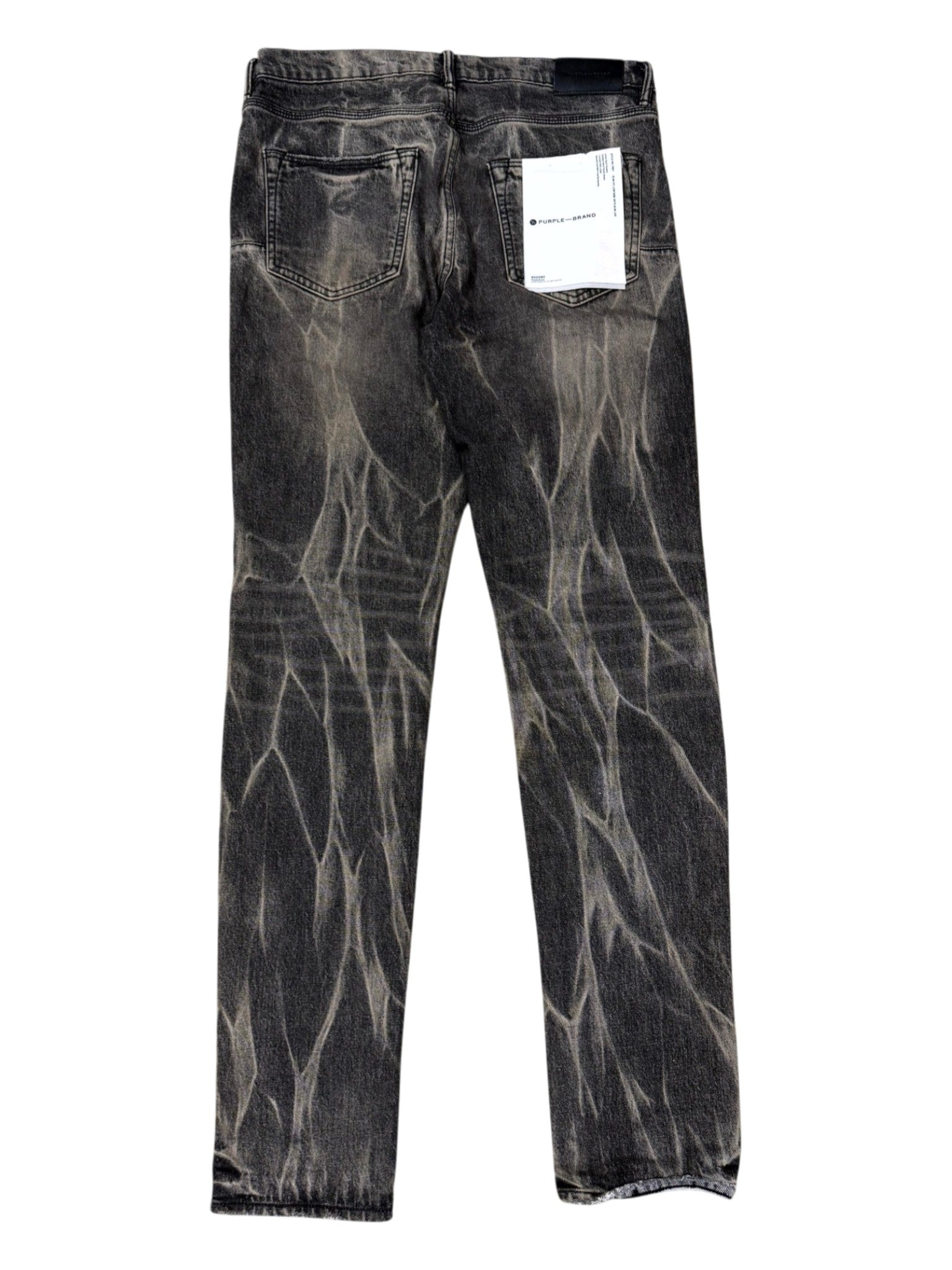 Purple Brand Tie Dye Black Wash Jeans