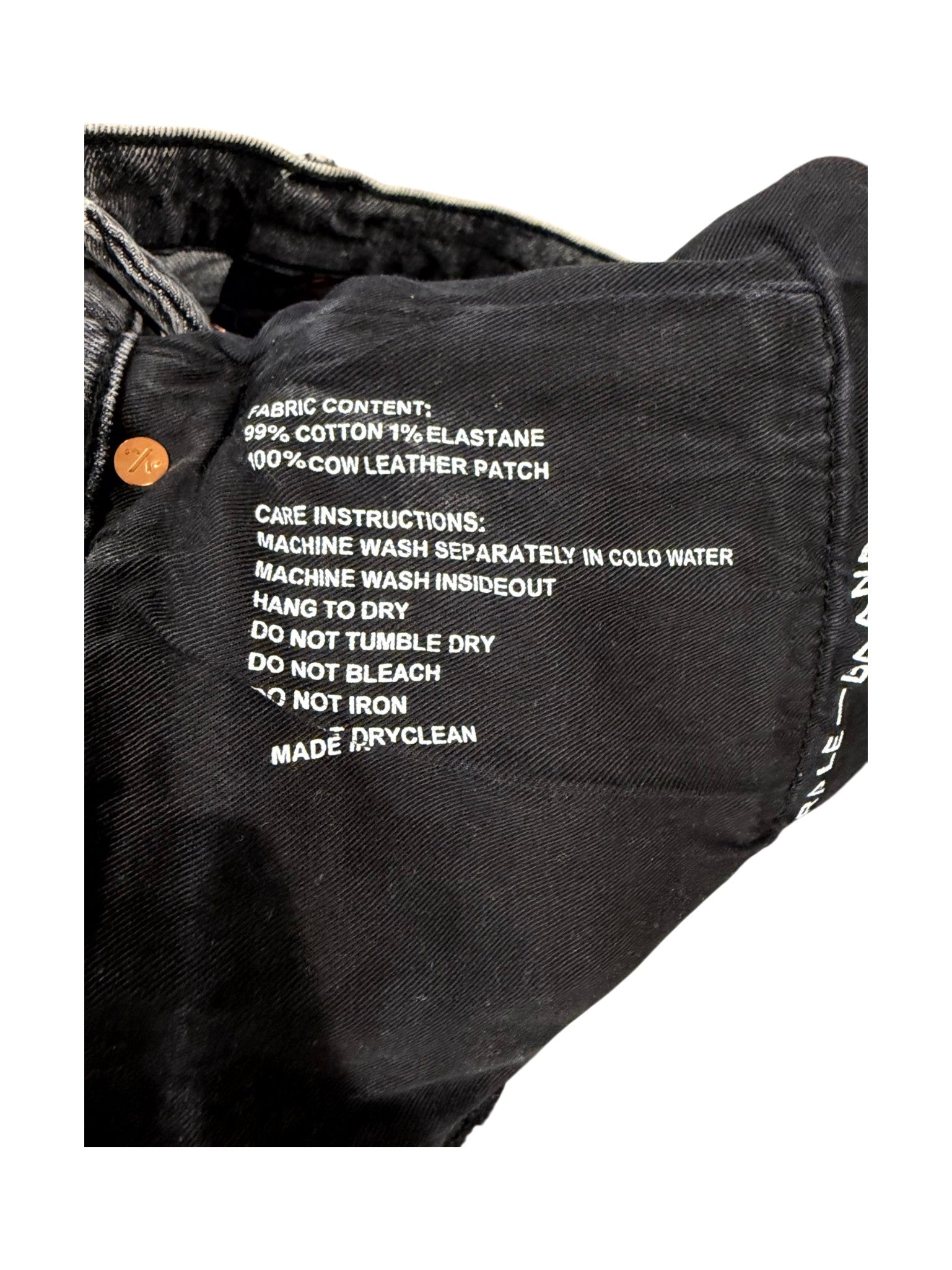 Purple Brand Tie Dye Black Wash Jeans