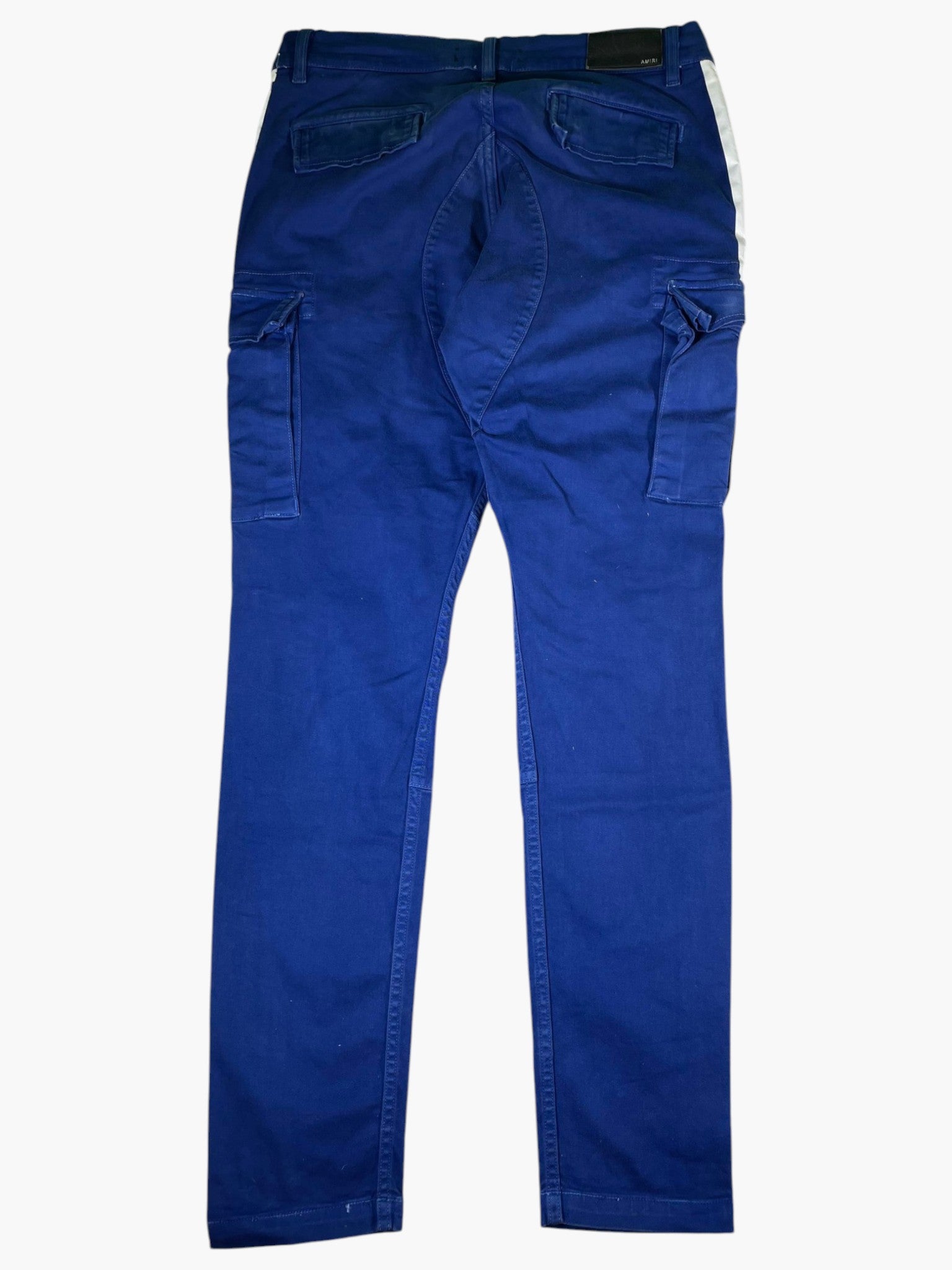 Amiri Stripe Blue & White Cargo Pants