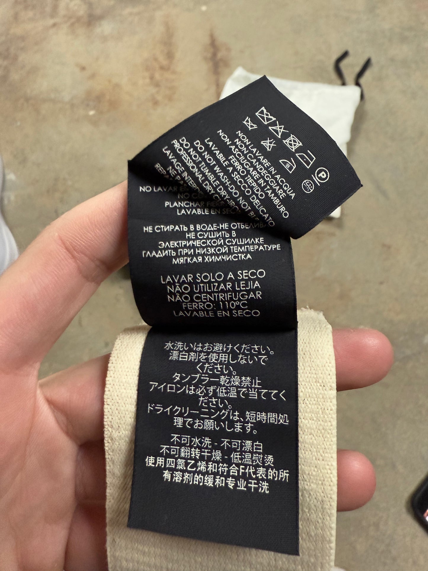Gucci Headband Black Cream Used OS