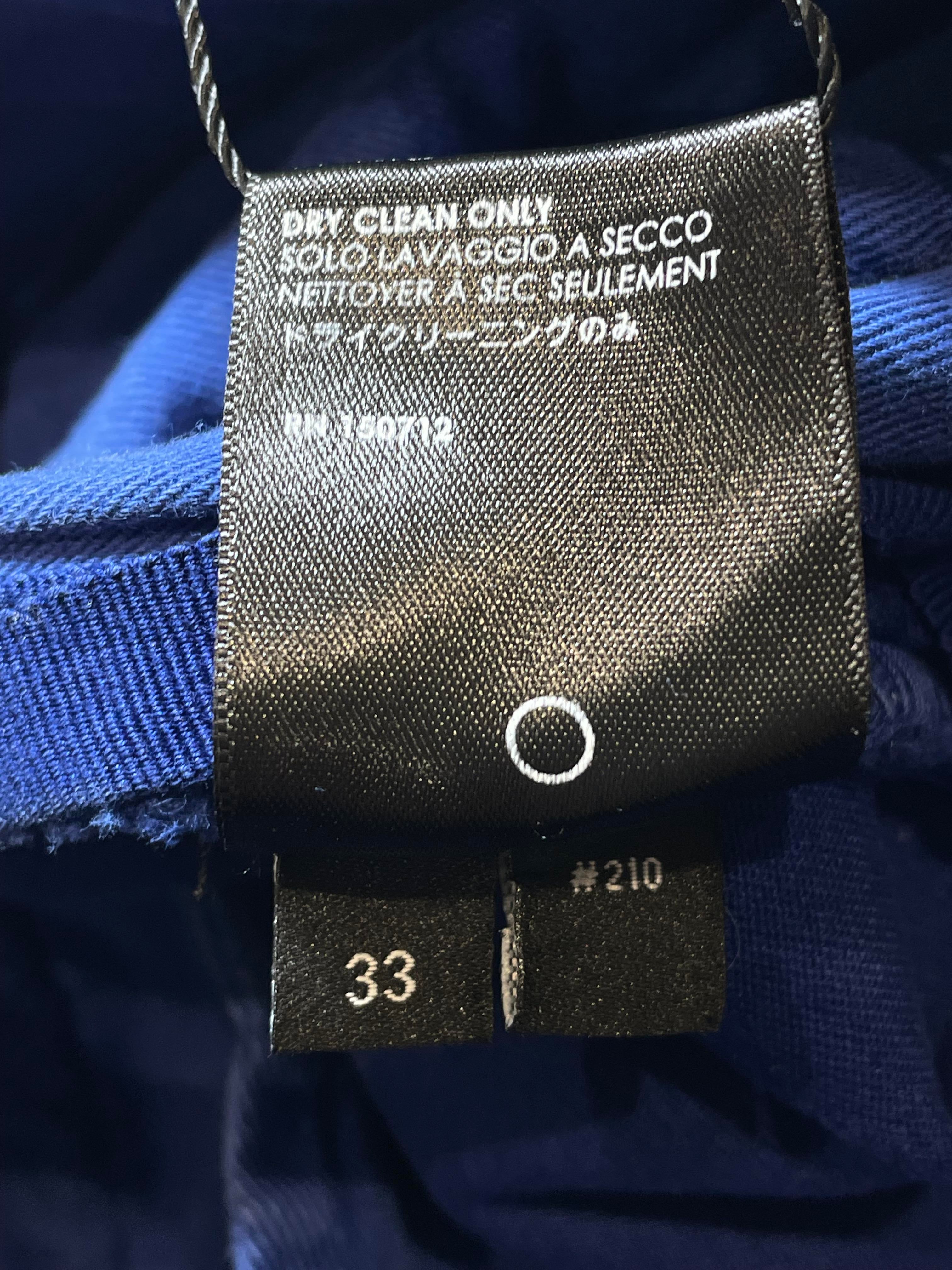 Amiri Stripe Blue & White Cargo Pants