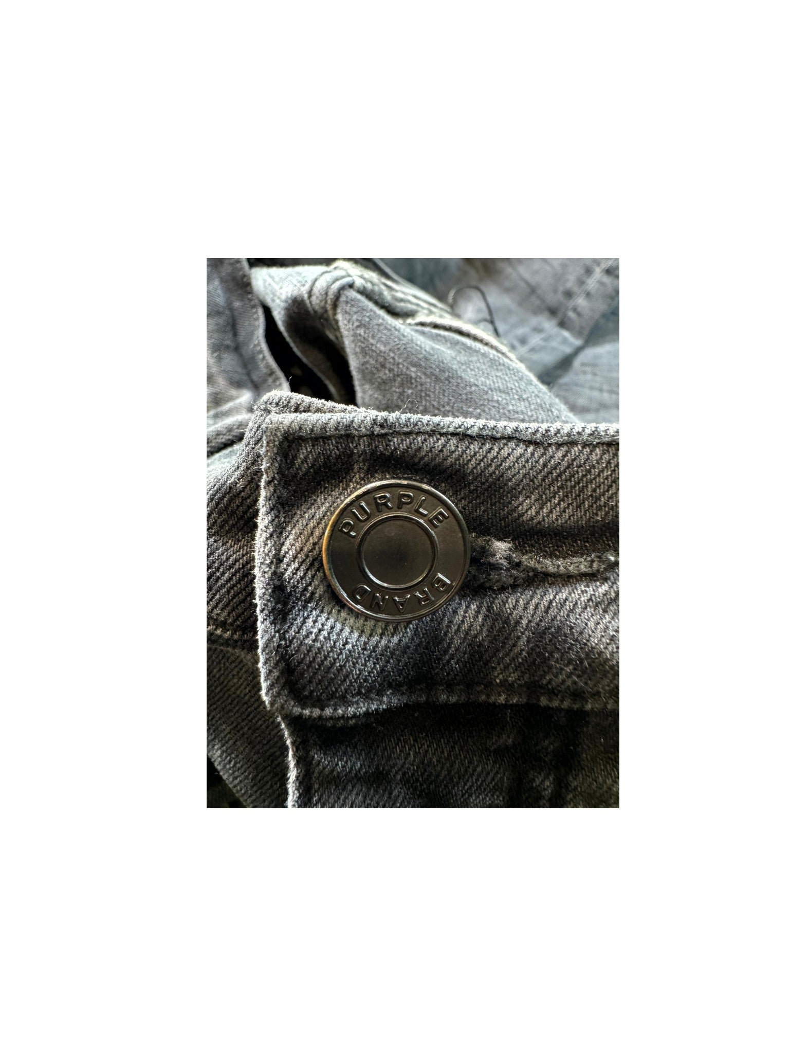 Ksubi Plain Black Wash Jeans