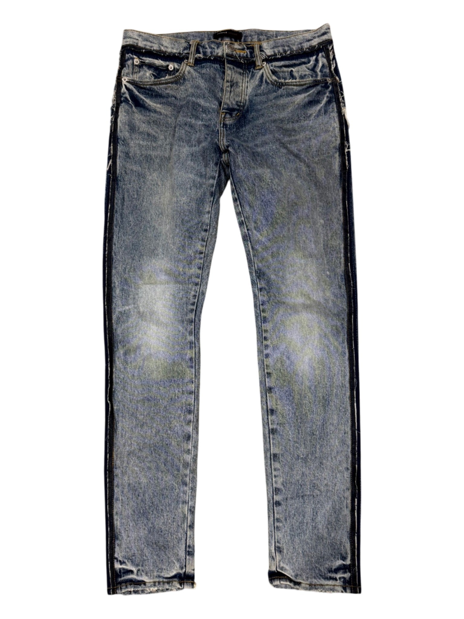 Purple Brand Reworked Light Wash Jeans
