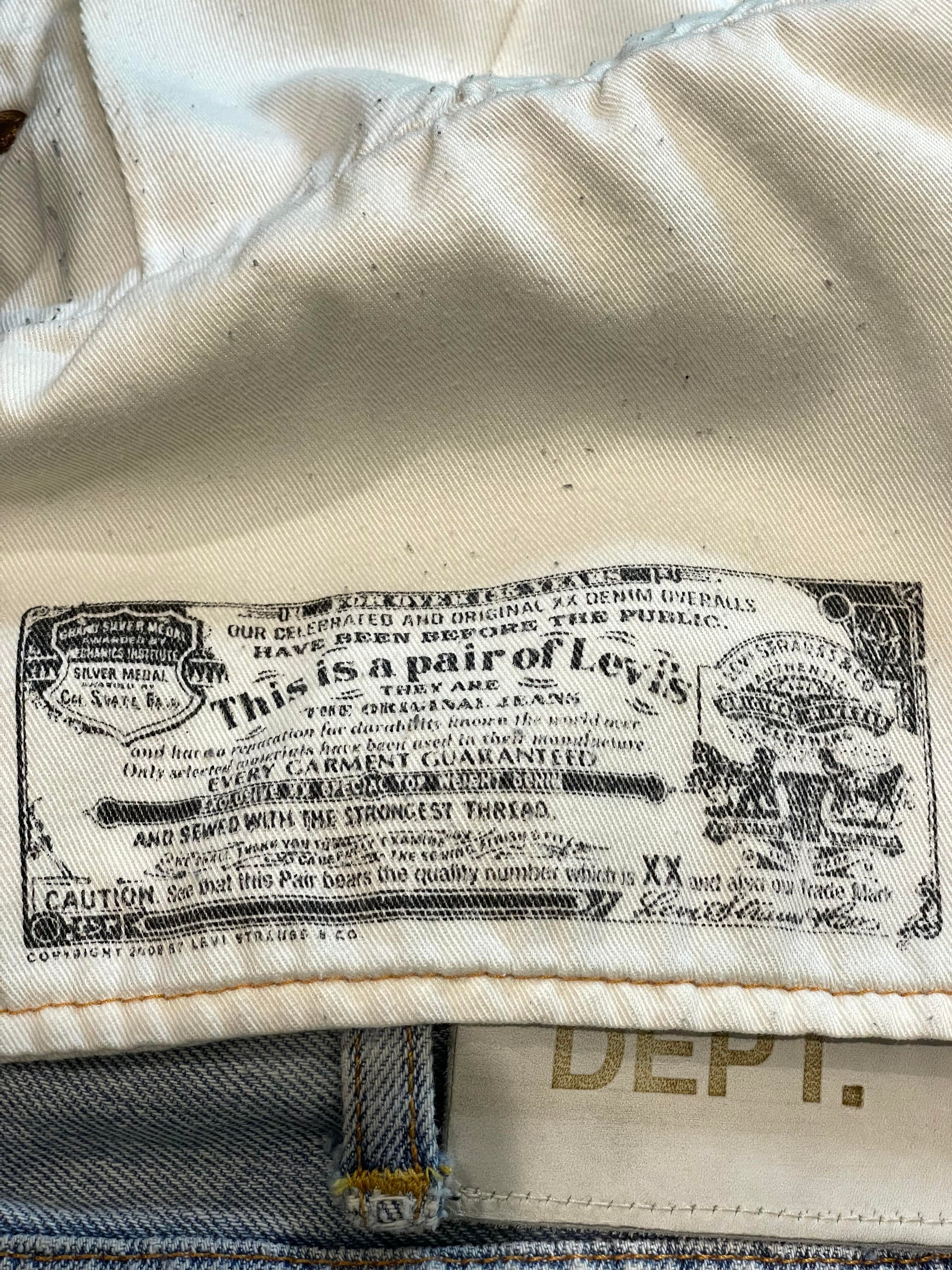 Gallery Dept Distressed Flare Denim