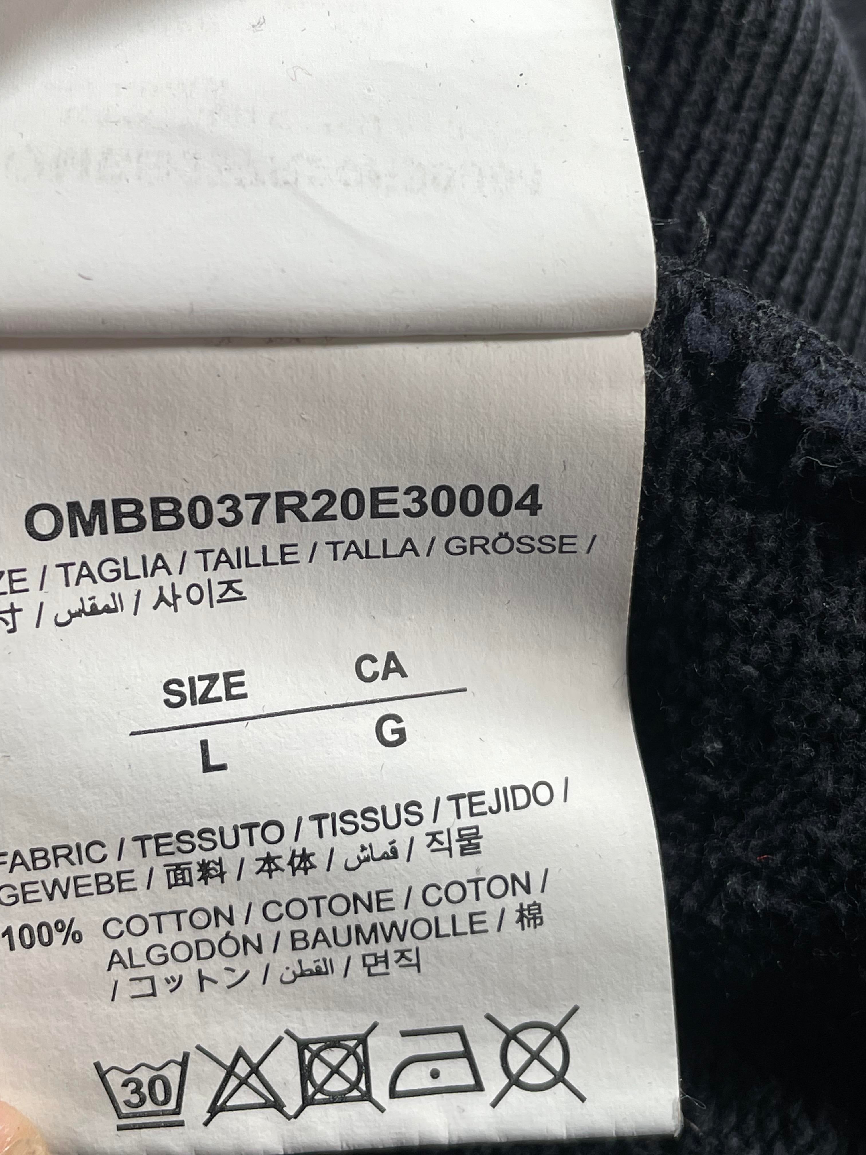 Off White Classic Logo Black Hoodie