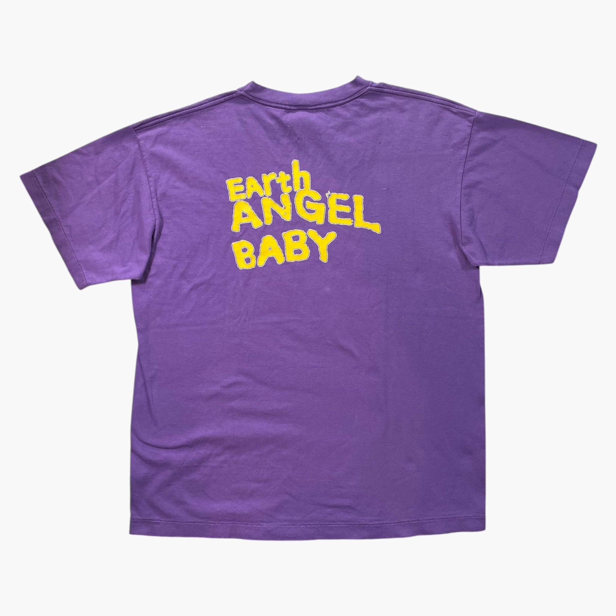 Saint Michael Earth Angel Purple Tee