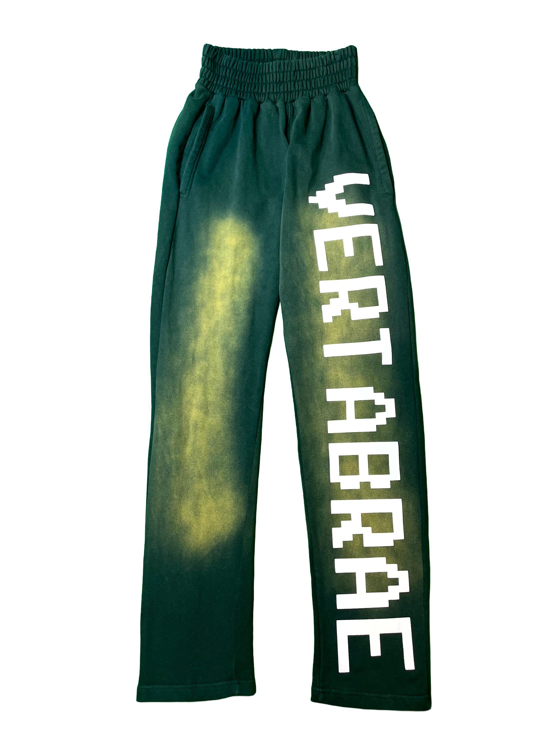 Vertabrae Green & White Sweats