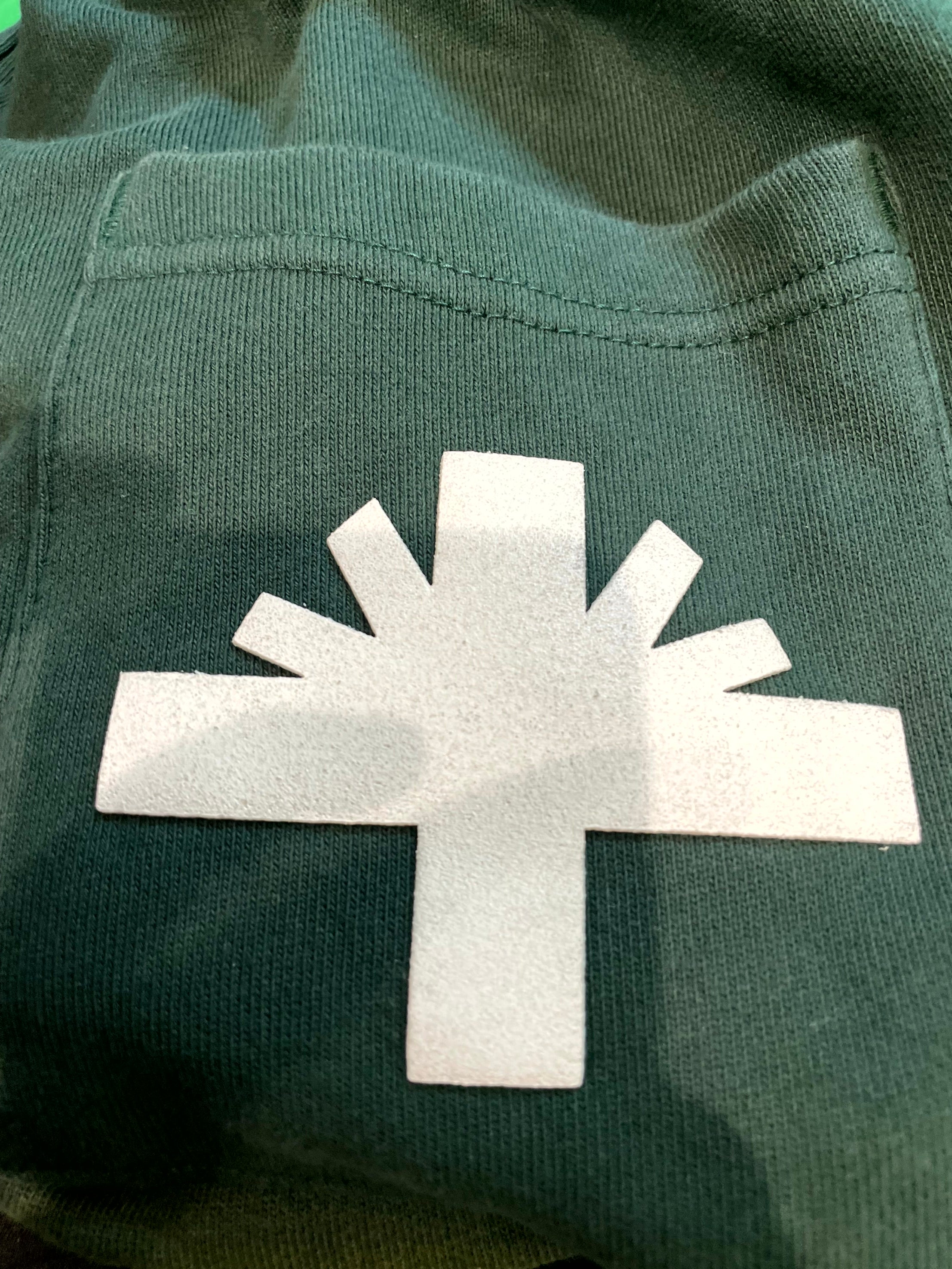 Vertabrae Green & White Sweats