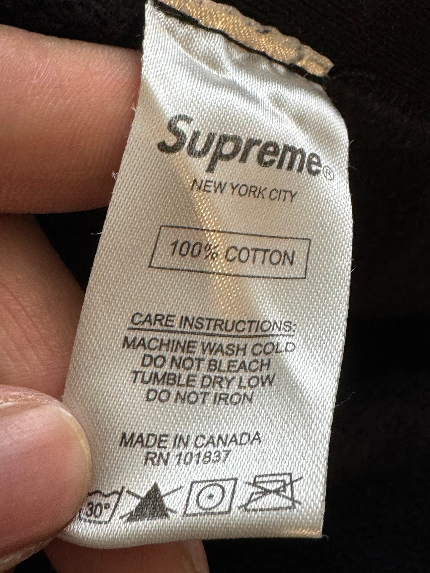 Supreme Lime Box Logo Black Hoodie