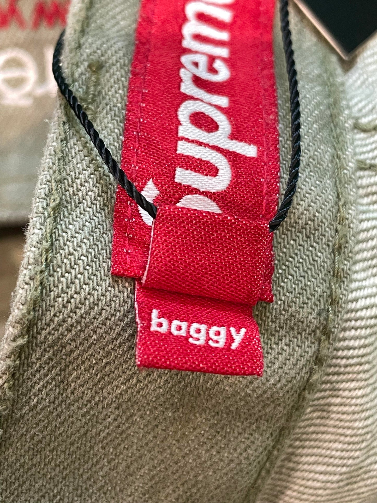 Supreme Carpenter Khaki & Olive Jean Shorts