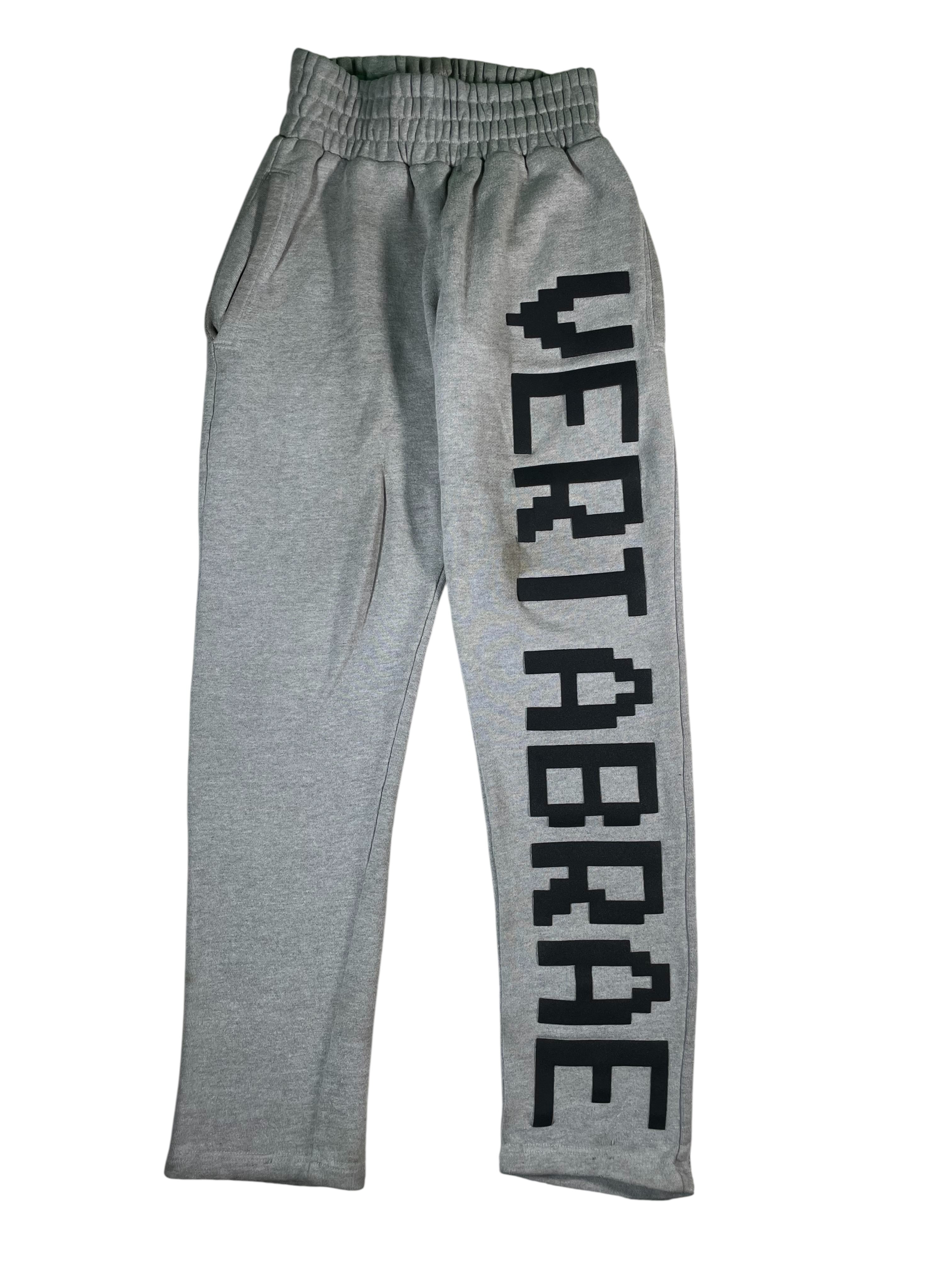 Vertabrae Grey & Black Sweats