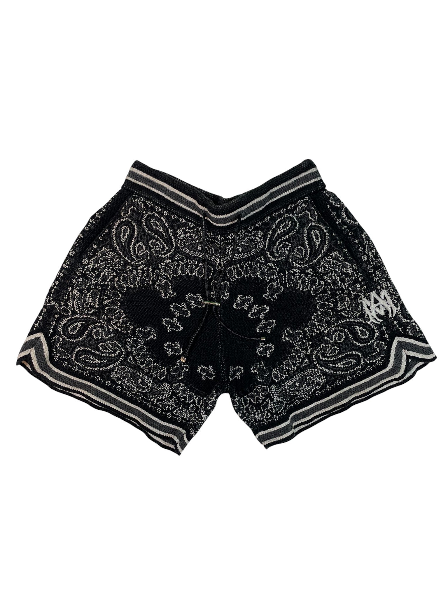 Amiri 'Paisley' Black Short