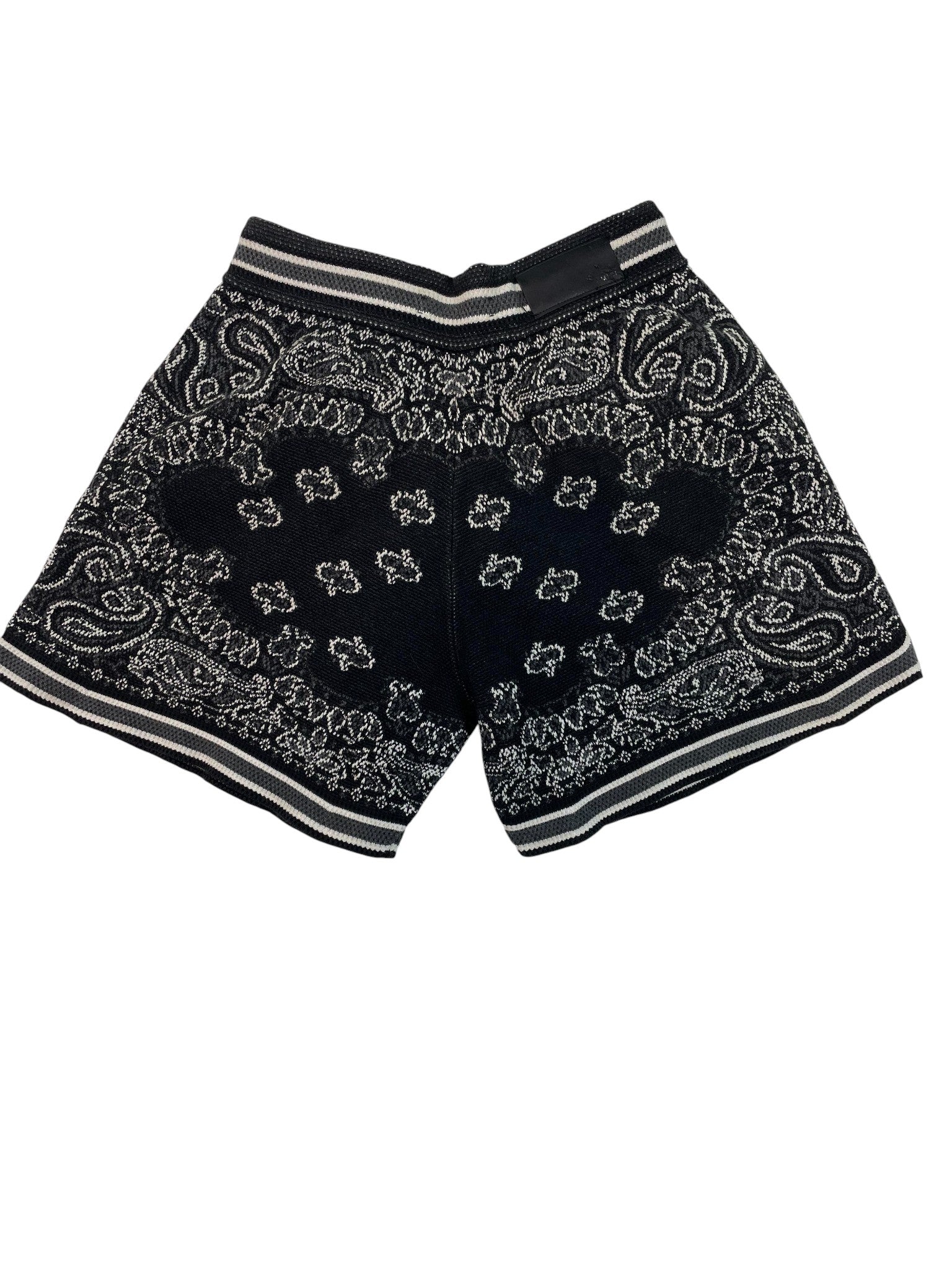 Amiri 'Paisley' Black Short