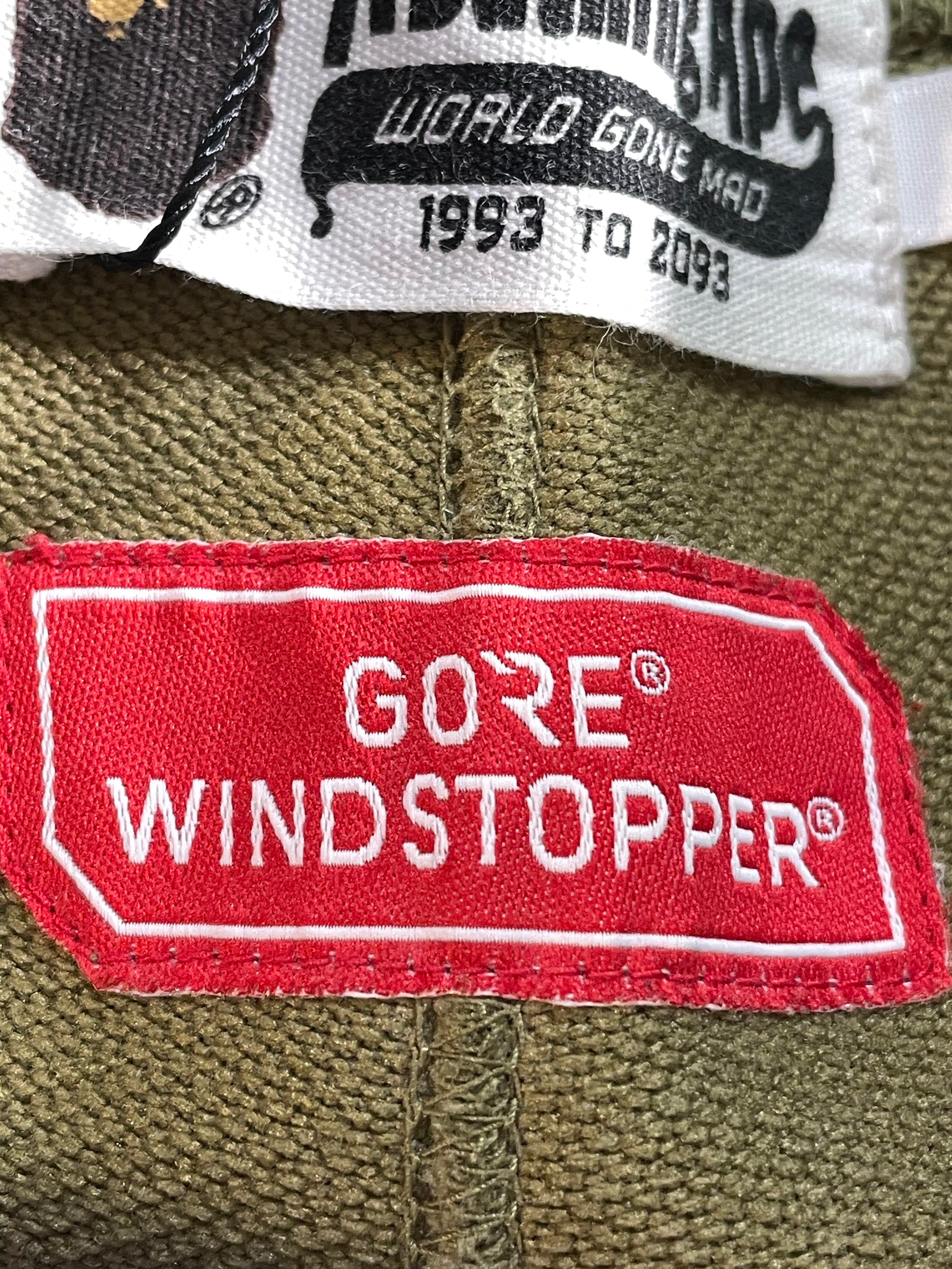 BAPE Windstopper Green Camo Sweats