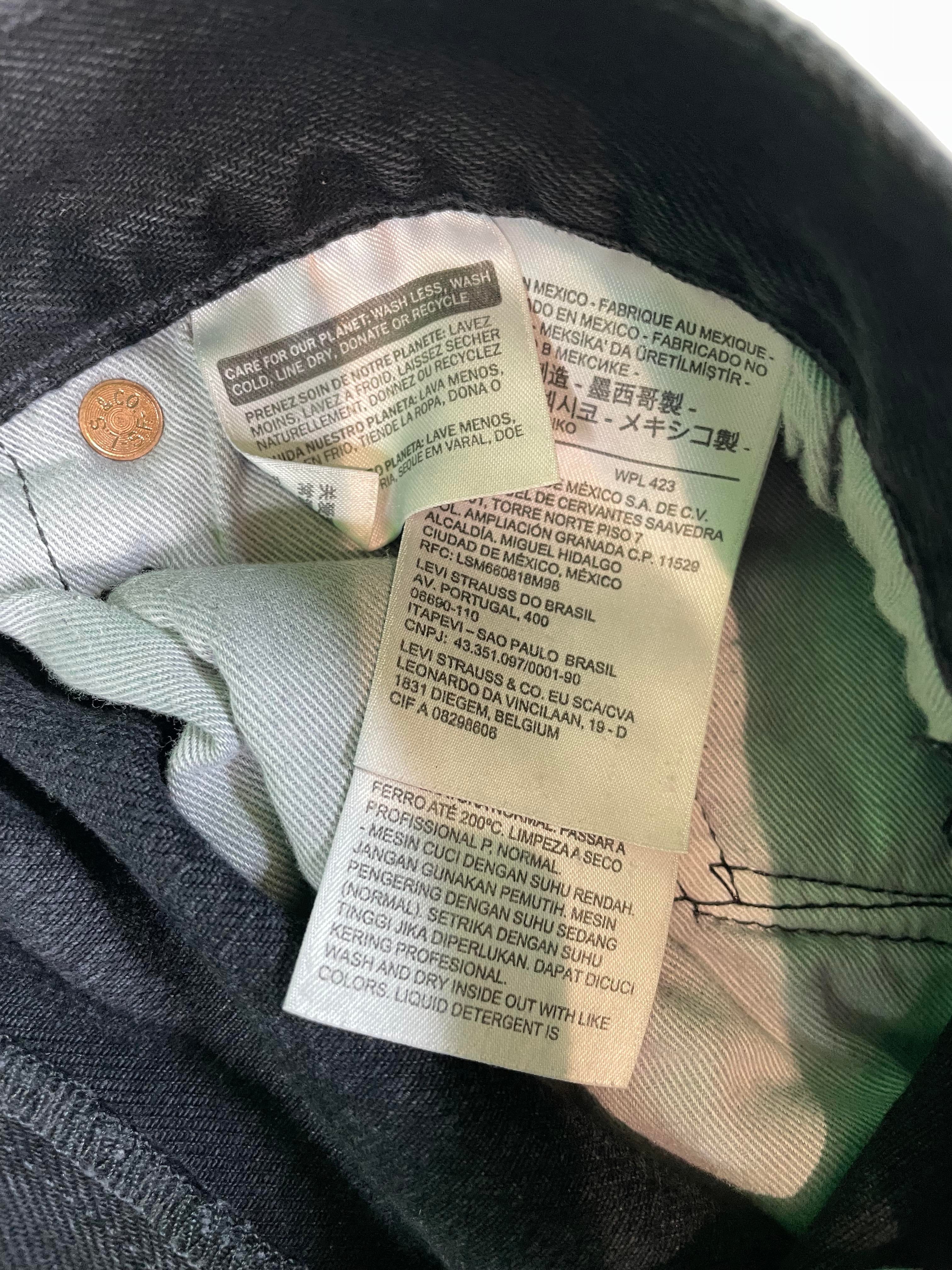 Denim Tears 'BSTROY' Black Jeans