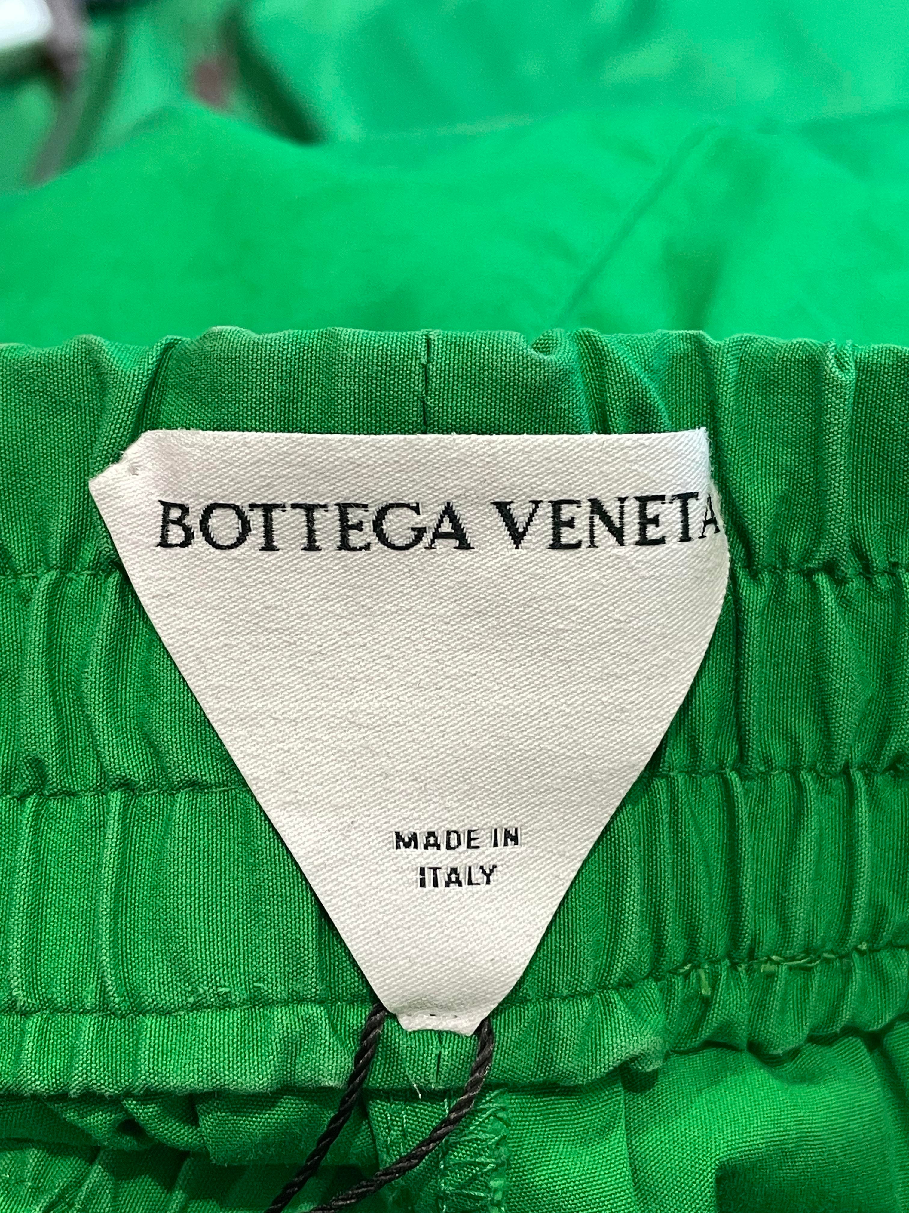 Bottega Veneta Green Shorts