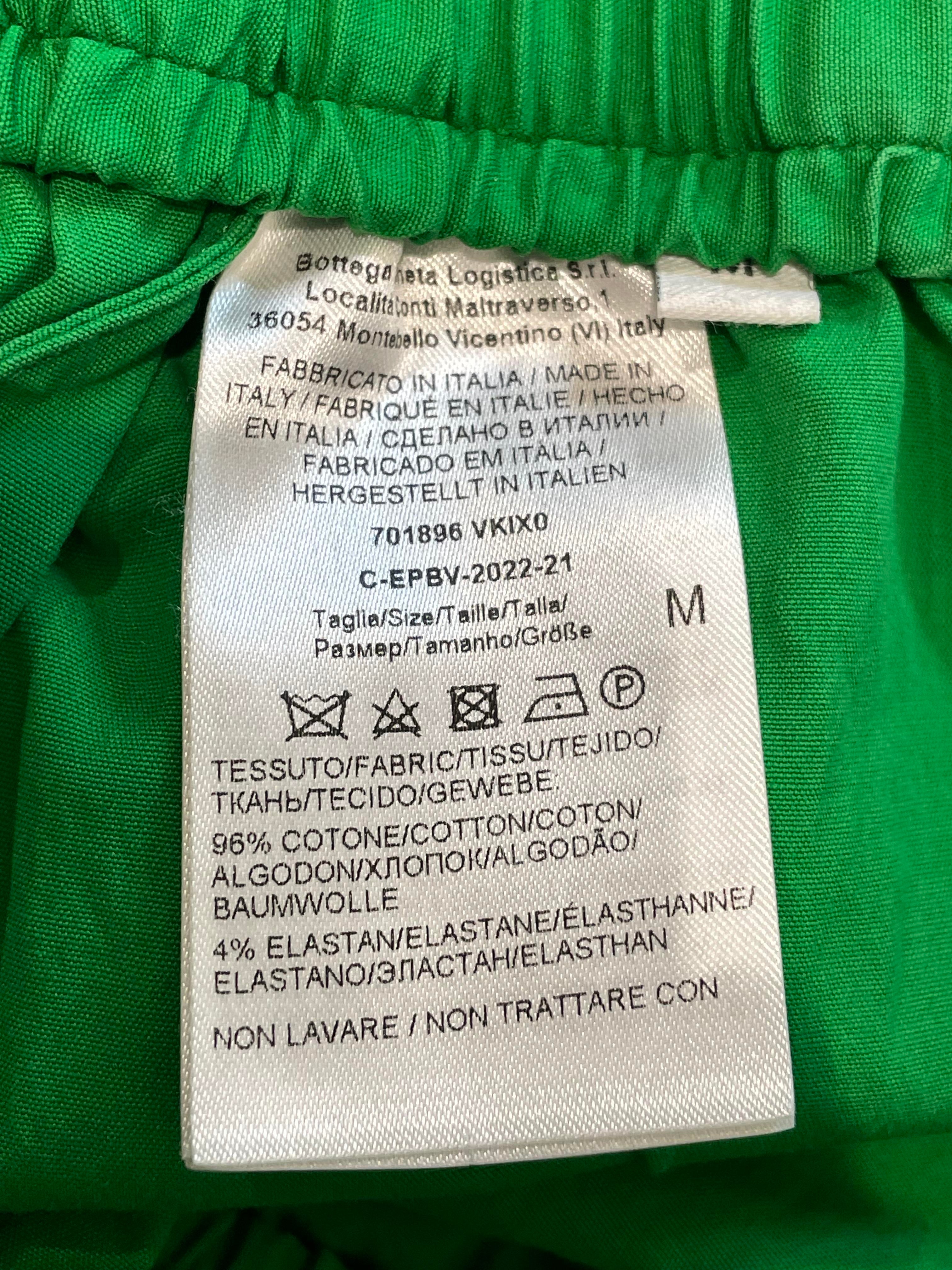 Bottega Veneta Green Shorts