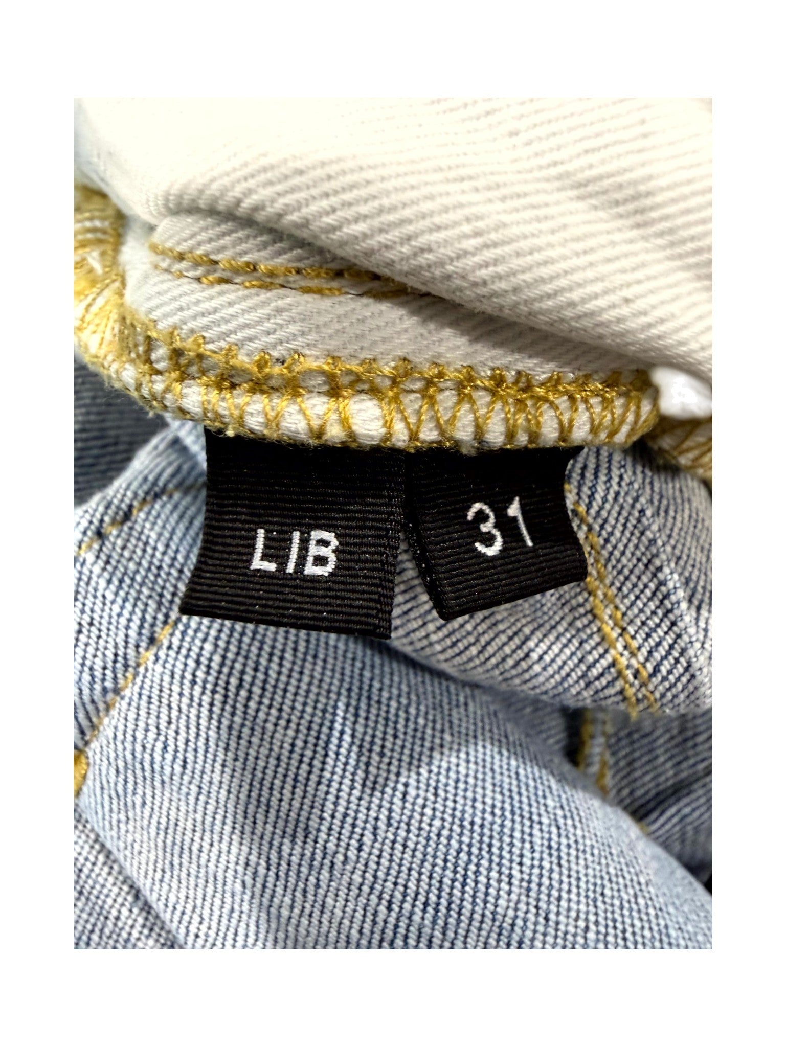 Purple Rip Light Wash Jeans
