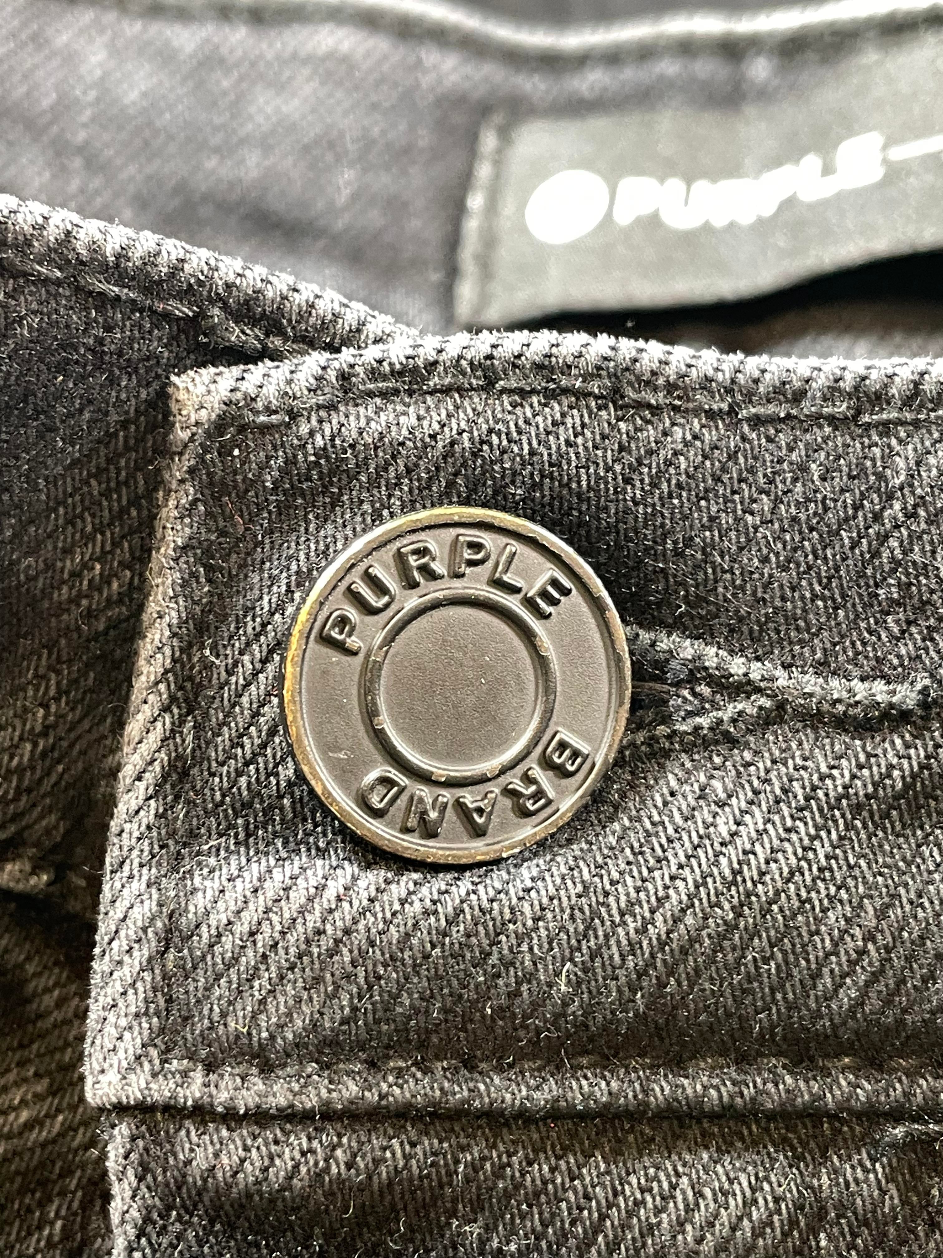 Purple Brand Black Jeans